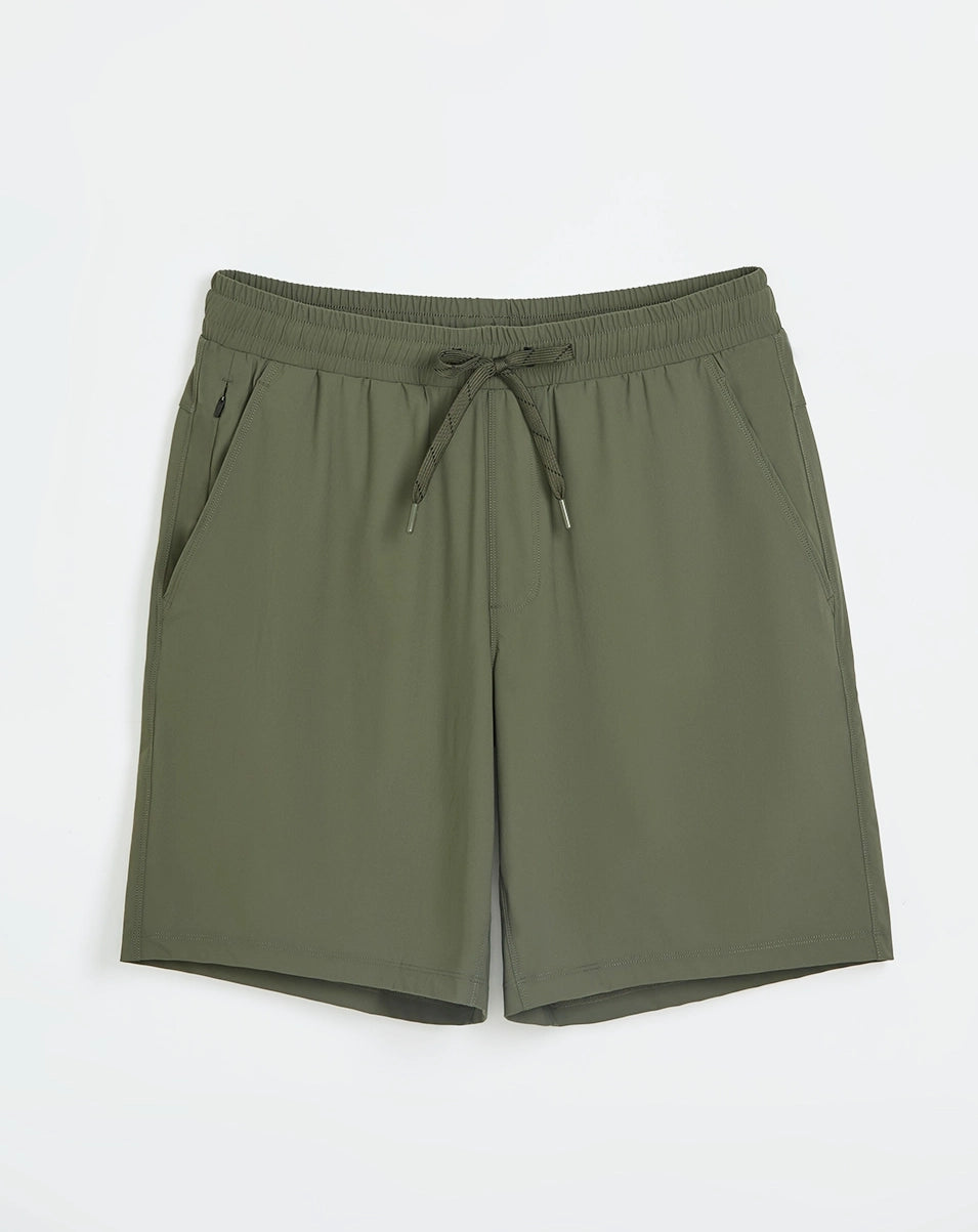 The Active Tricot Strato Short - Kambaba Green