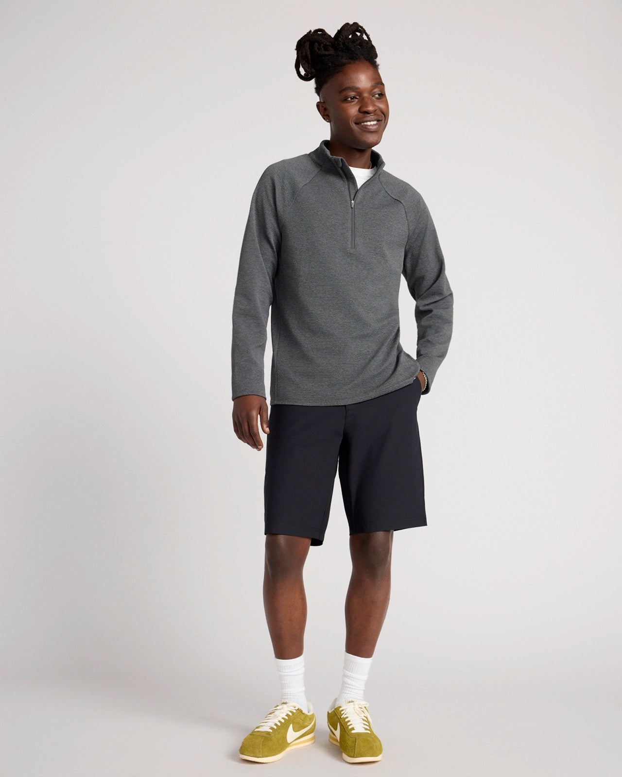 The Active Warp Knit Victory Short - Black