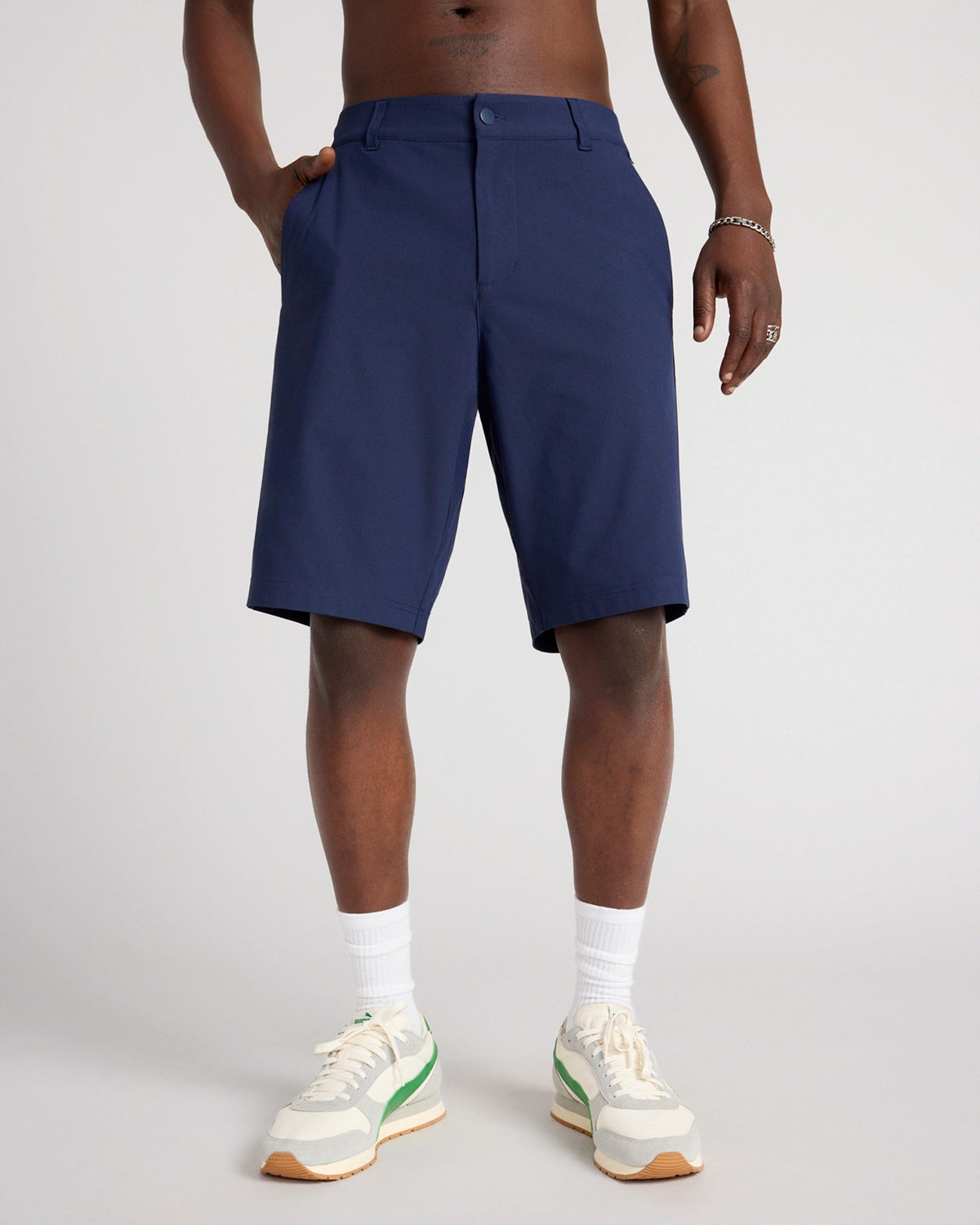 The Active Warp Knit Victory Short - Navy | Mondetta