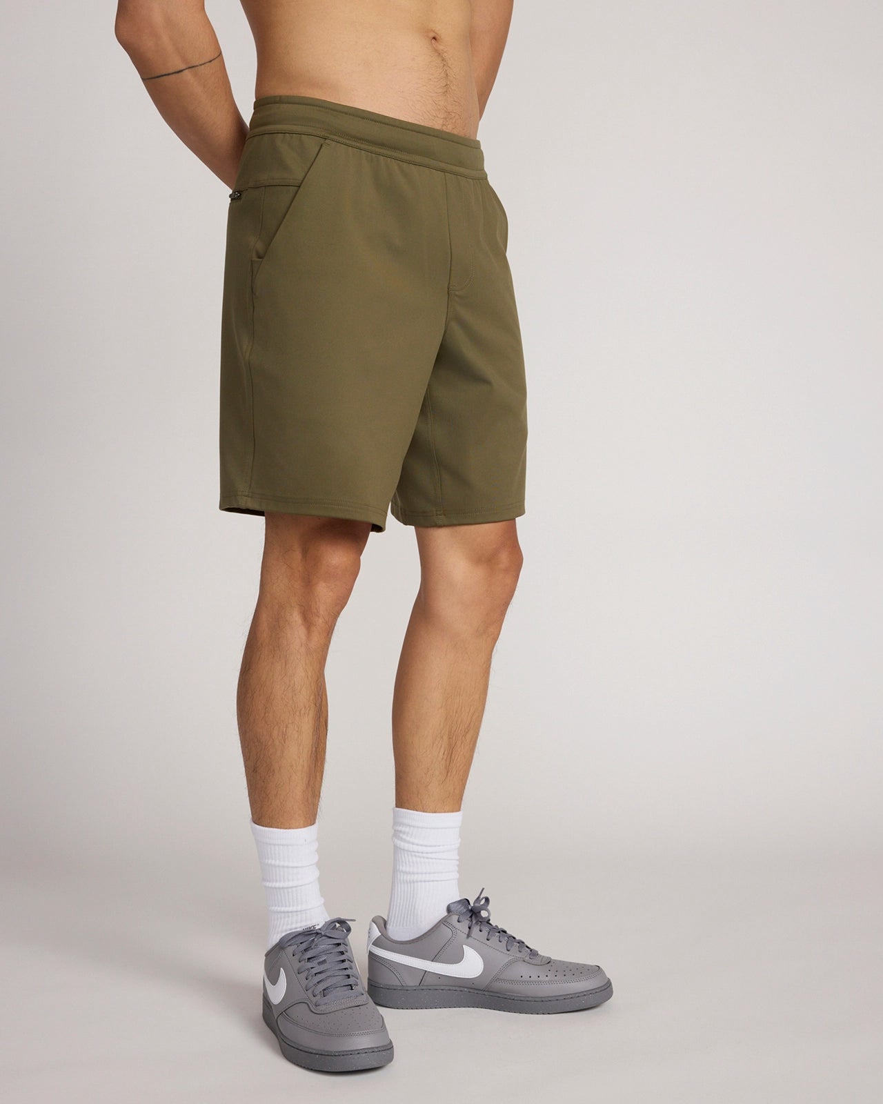 The Active Jacquard Short - Ivy Green