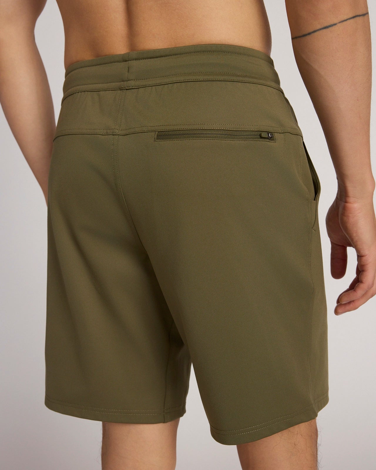 The Active Jacquard Short - Ivy Green