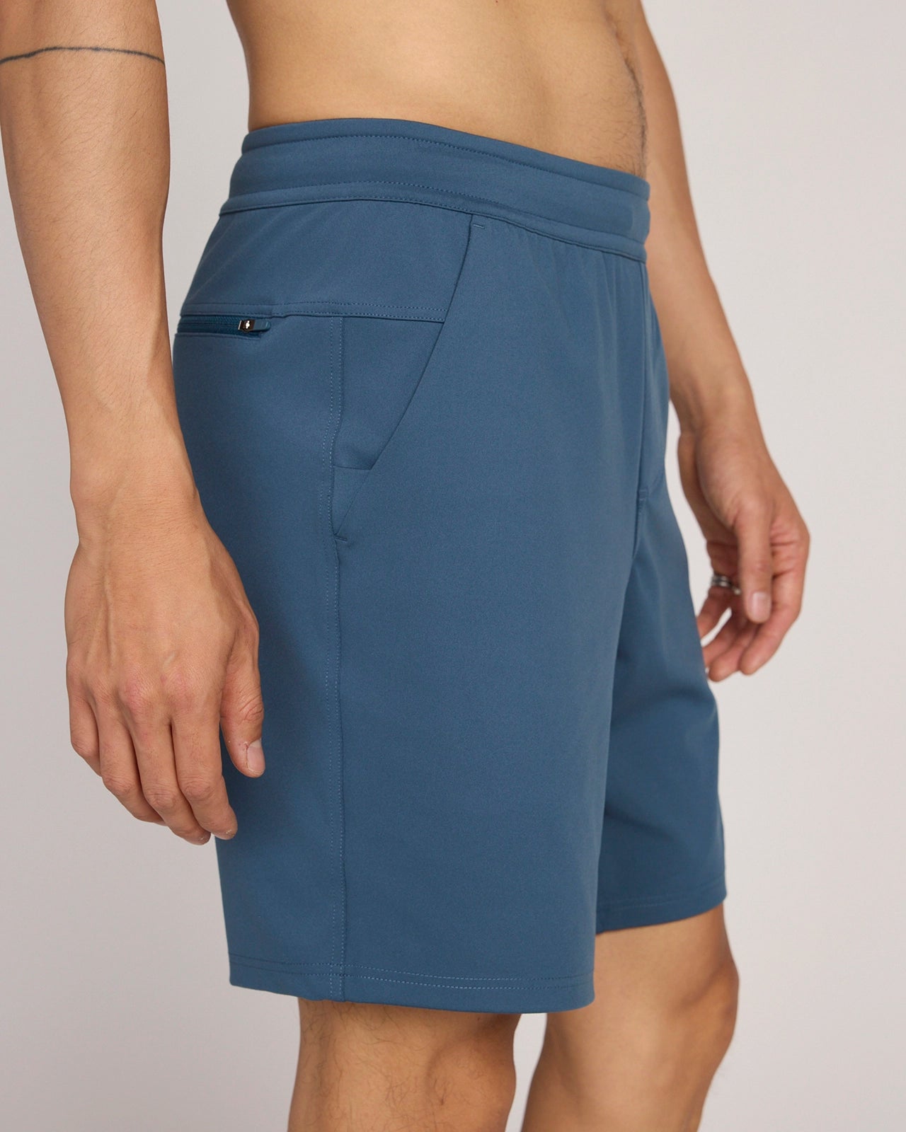 The Active Jacquard Short - Orion Blue