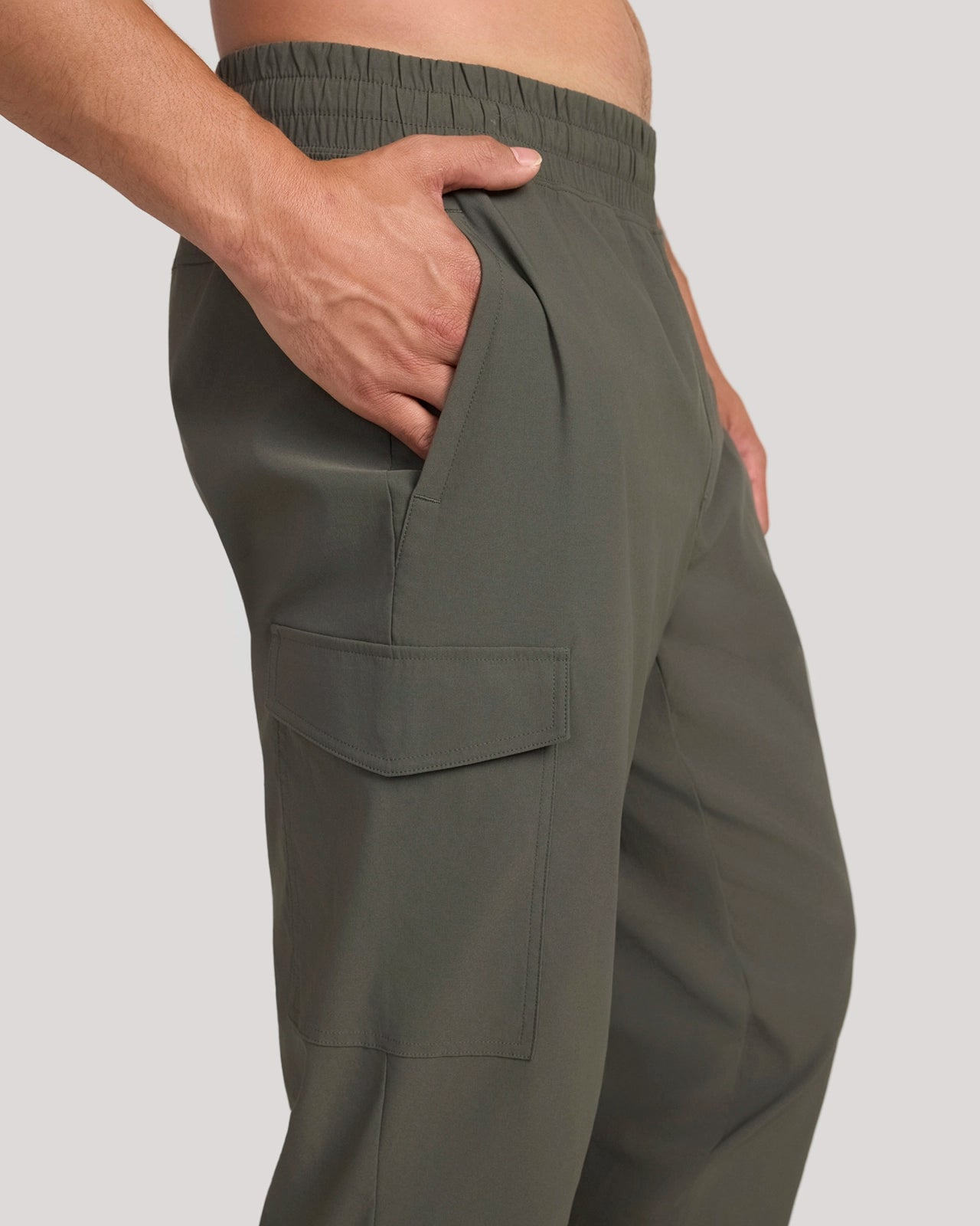 The Active Outlier Cargo Jogger - Deep Olive Green