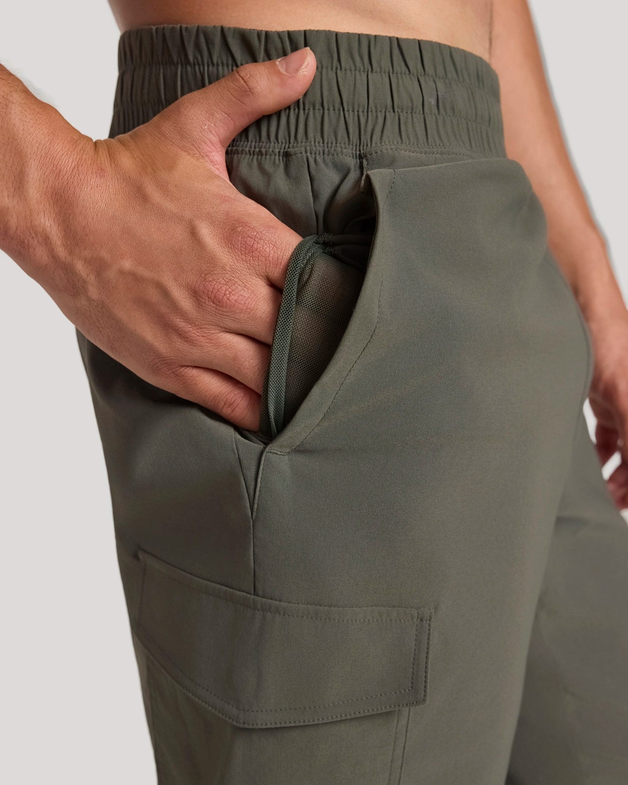 The Active Outlier Cargo Jogger - Deep Olive Green