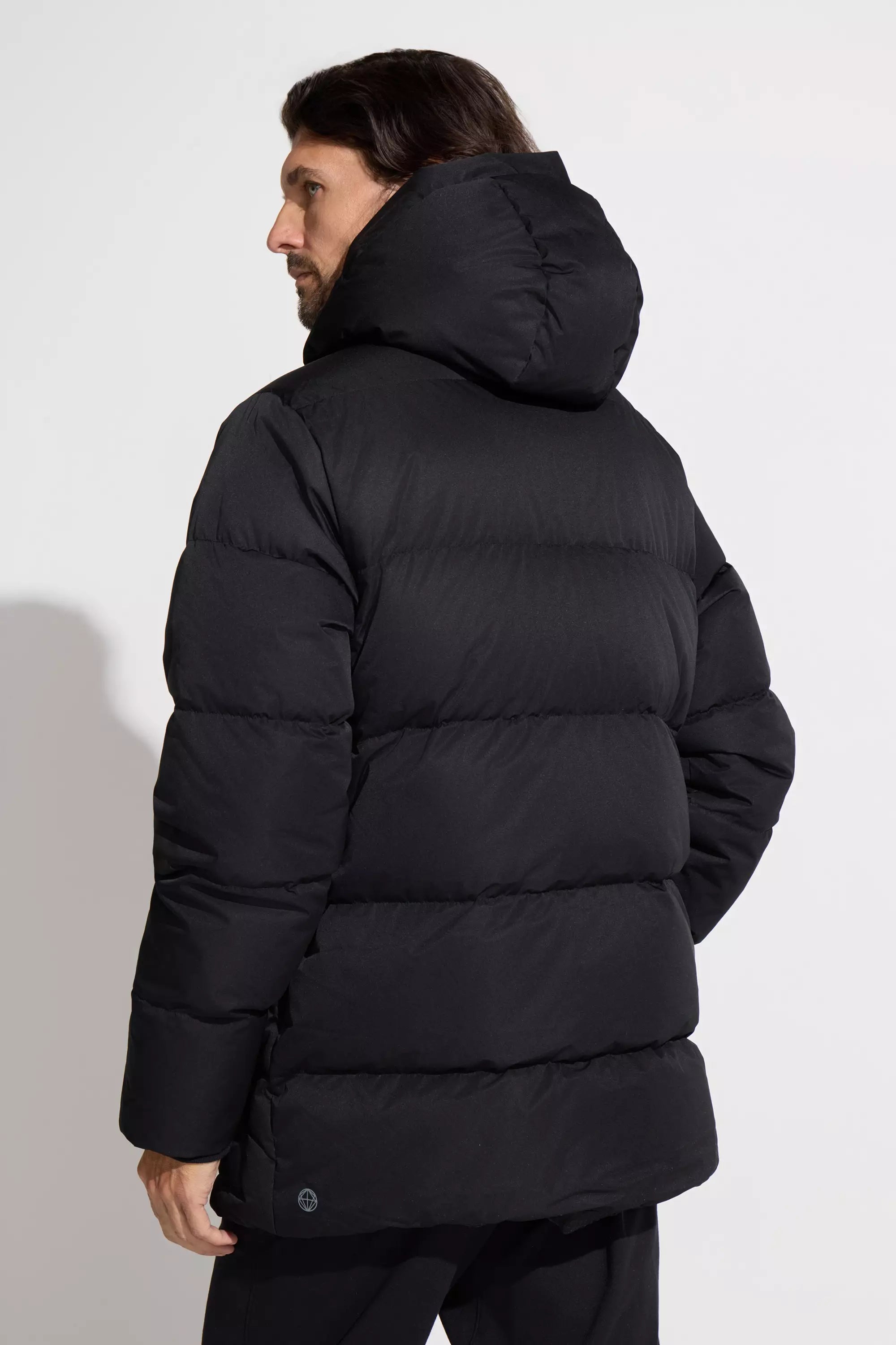 The RDS 700 Fill Power GRS Certified Recycled Poly Puffer Parka - Black