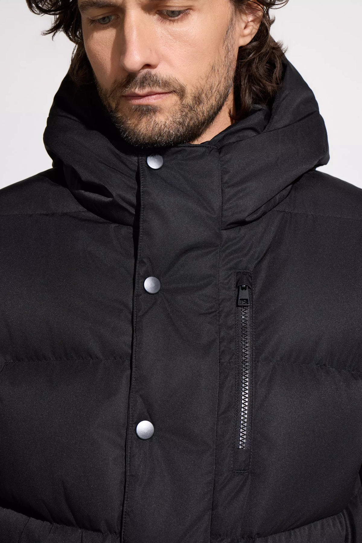 The 700 Fill Power Puffer Parka - Black