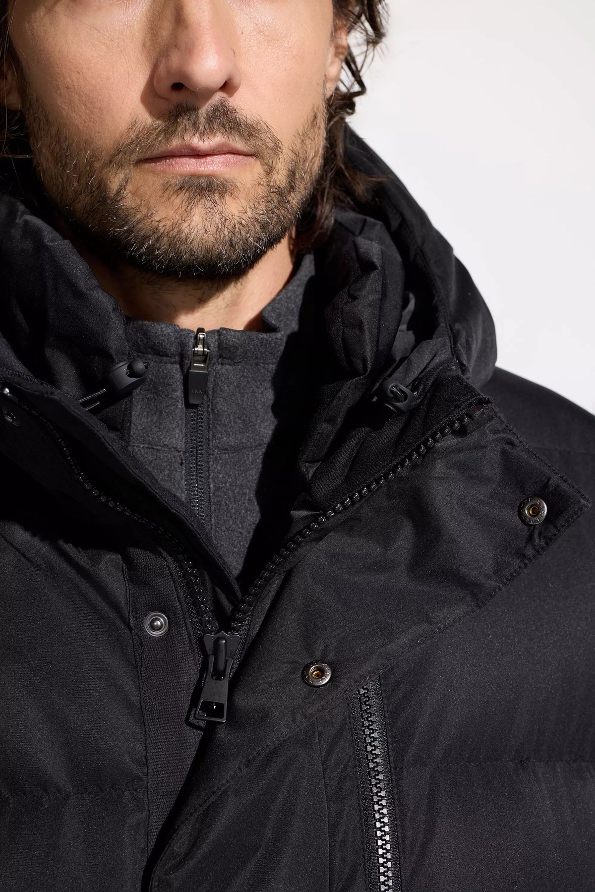 The 700 Fill Power Puffer Parka - Black