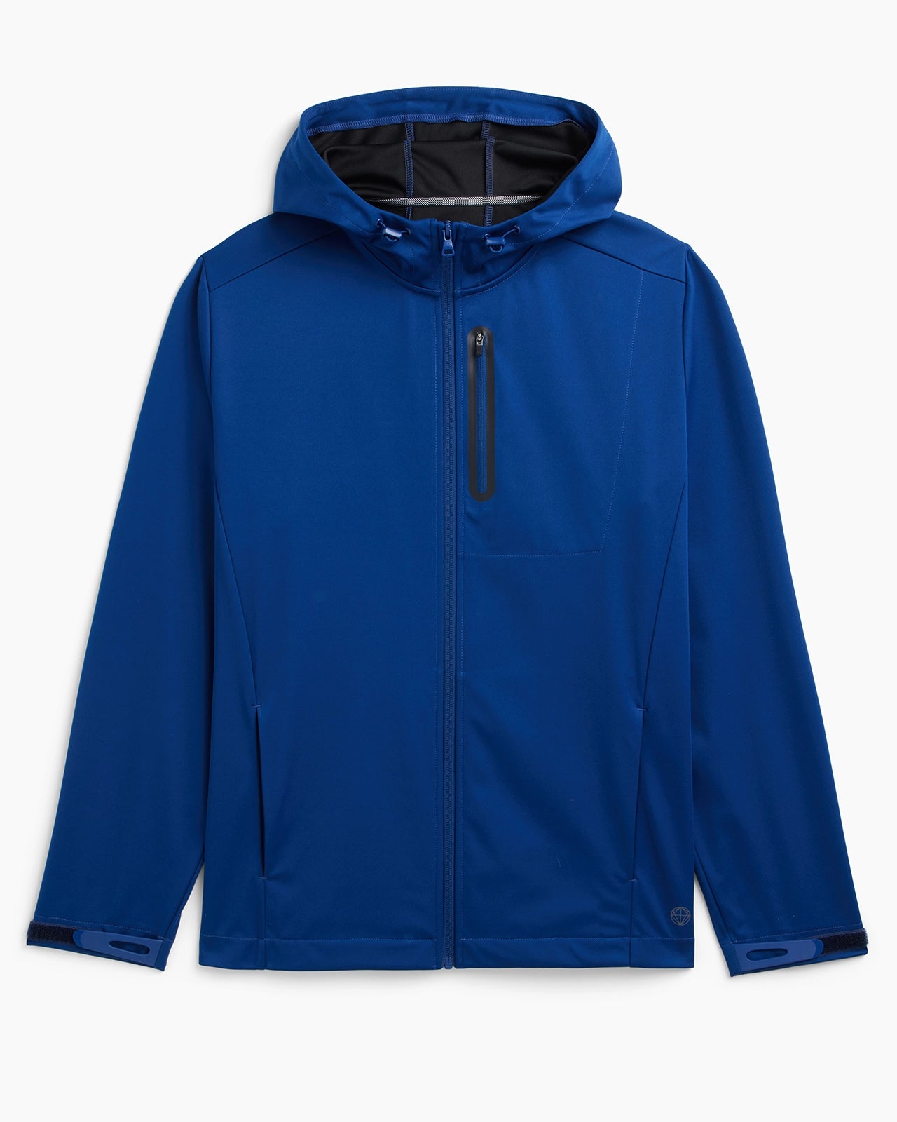 The Men's Wind + Water-Resistant GRS Certified Recycled Poly Jacket - Estate Blue