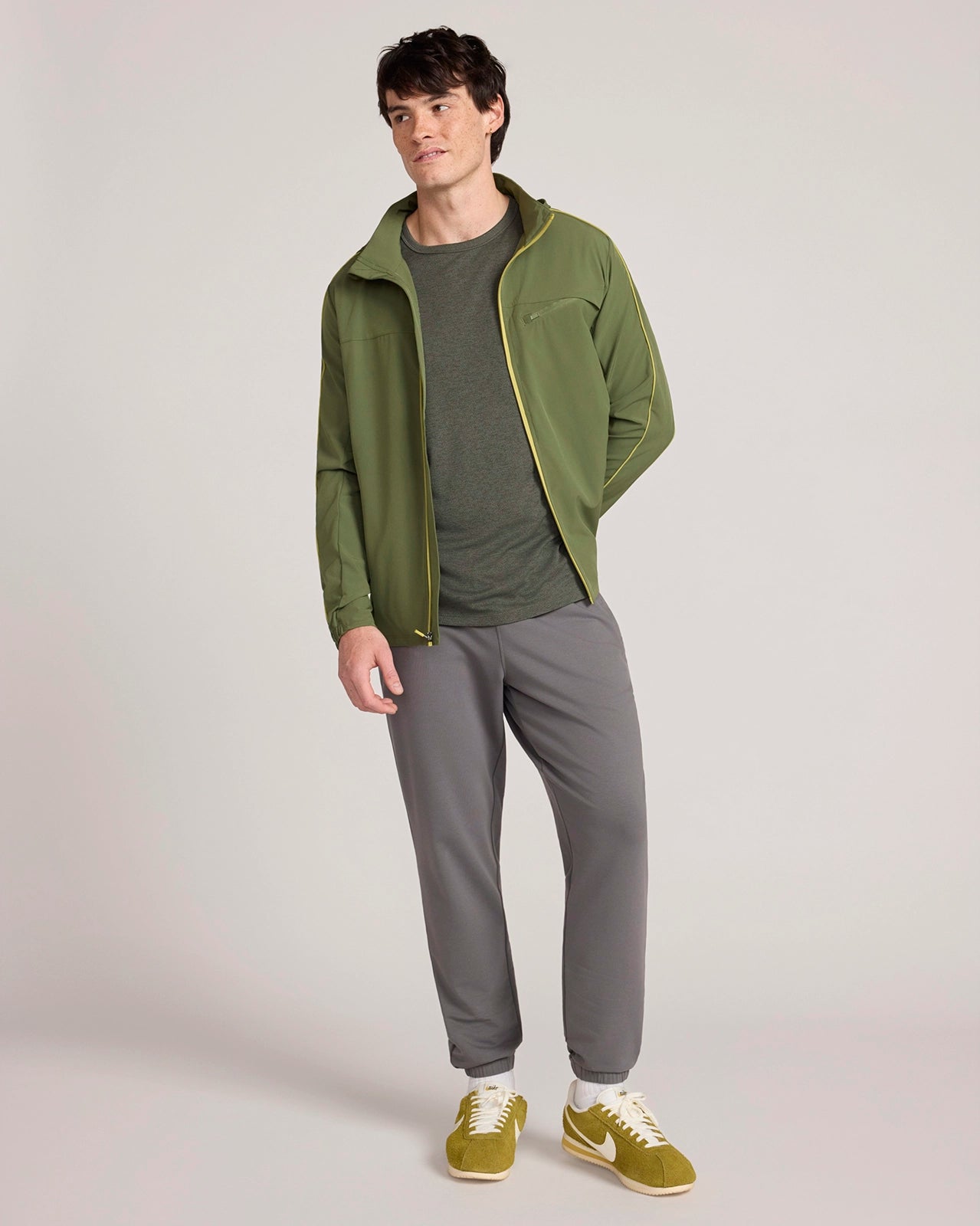 The Lightweight Active Jacket - Bronze Green