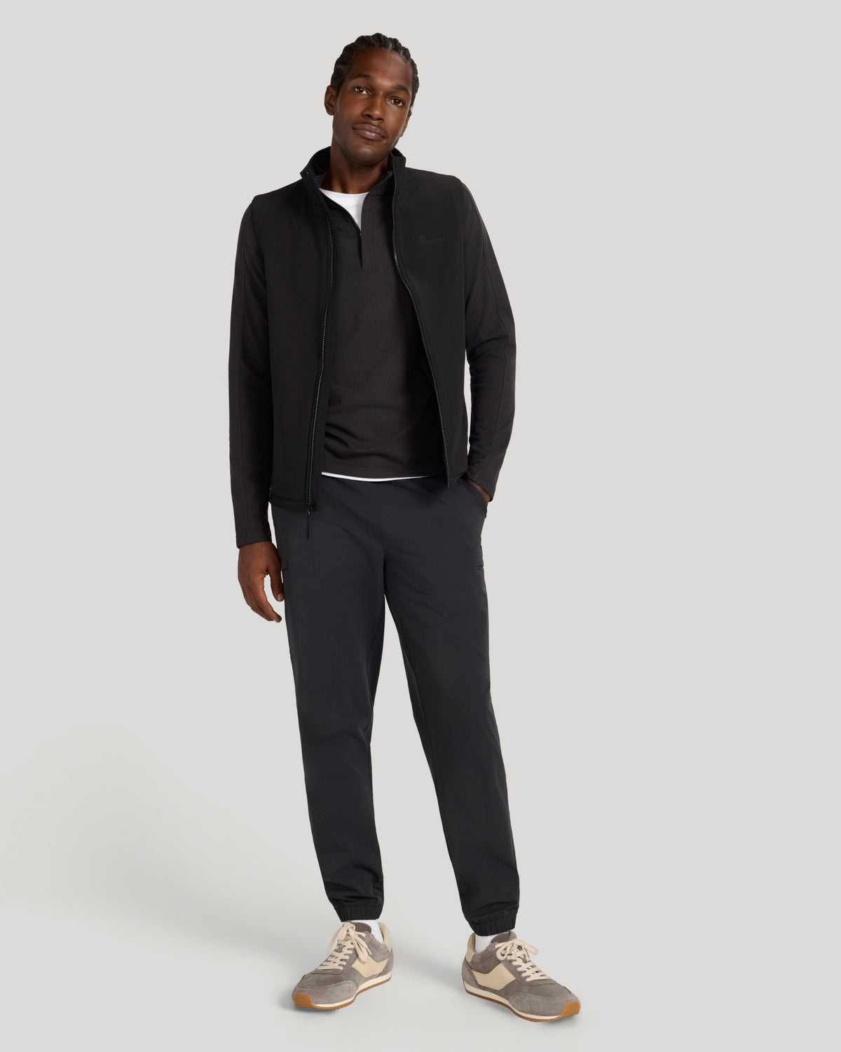 The Active Bonded Vest - Black
