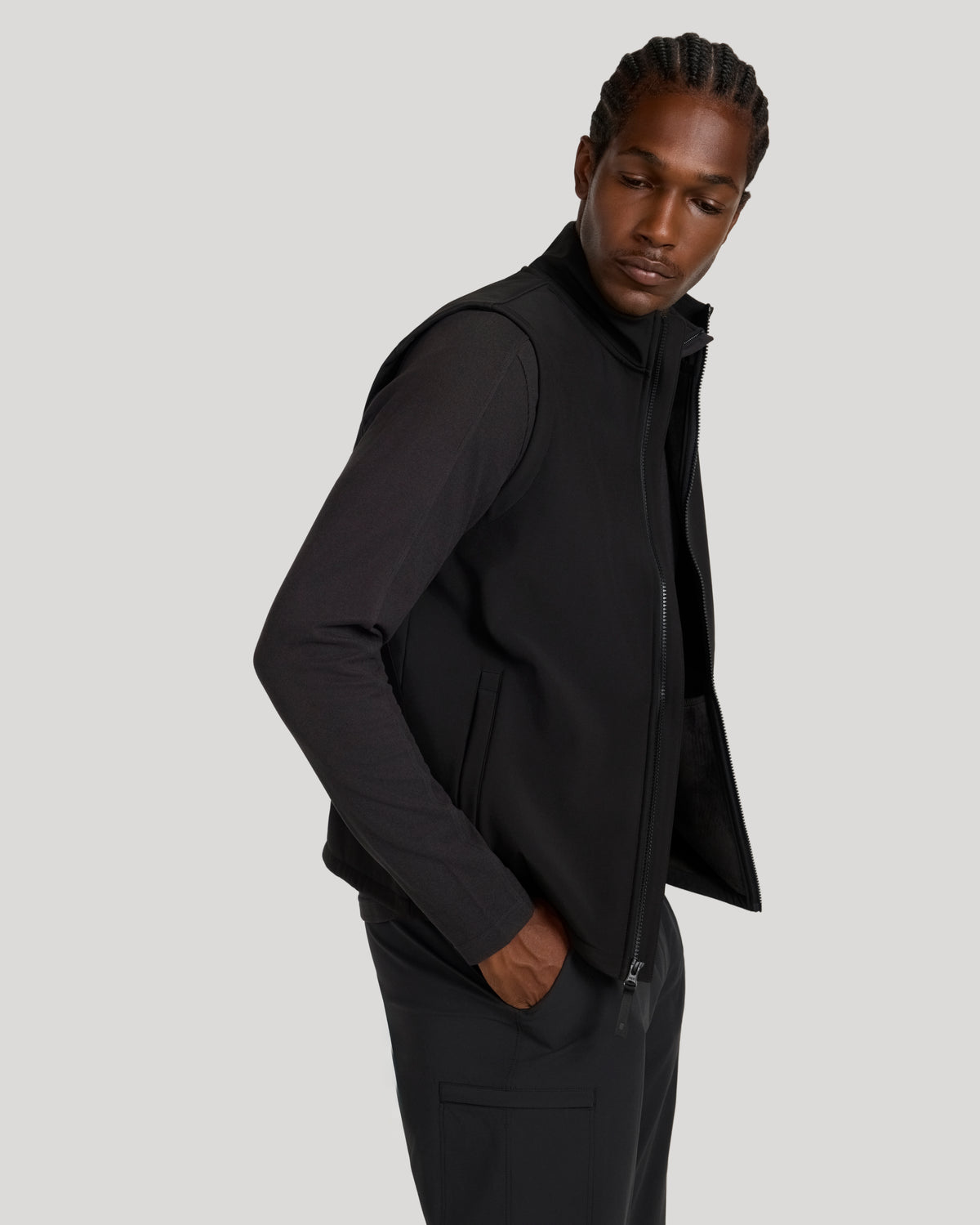 The Active Bonded Vest - Black