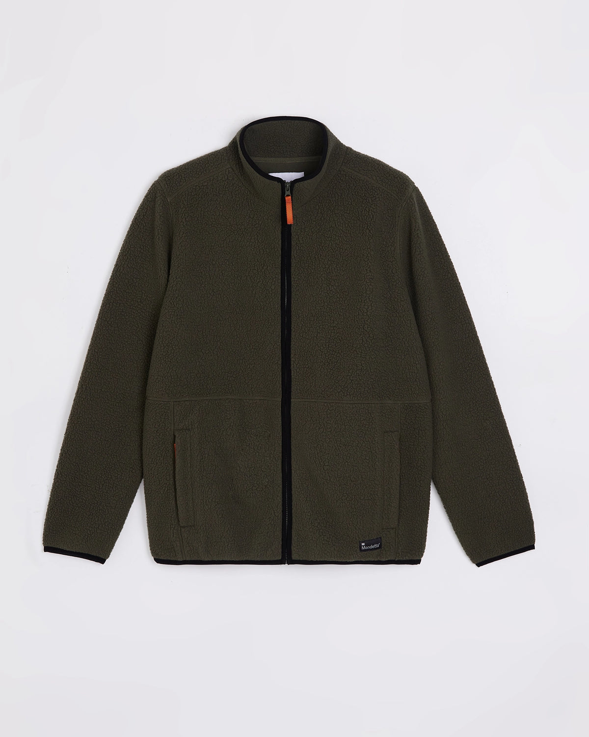 The Soft Luxe Berber Full Zip Jacket - Kambaba Green