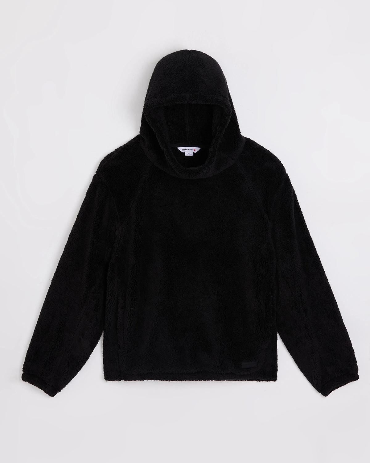 The Power Fleece Popover Hoodie - Black