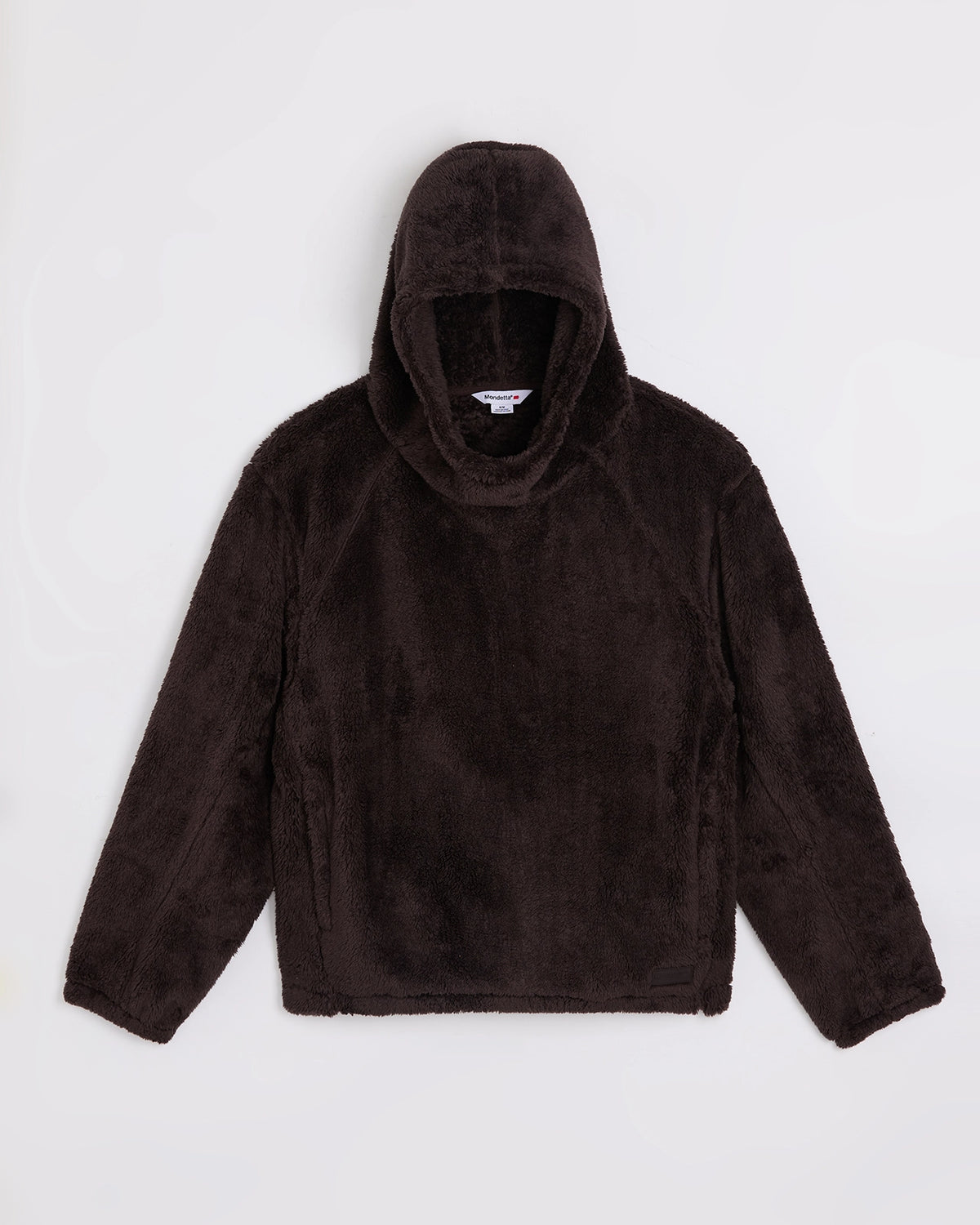 The Power Fleece Popover Hoodie - Chocolate Torte