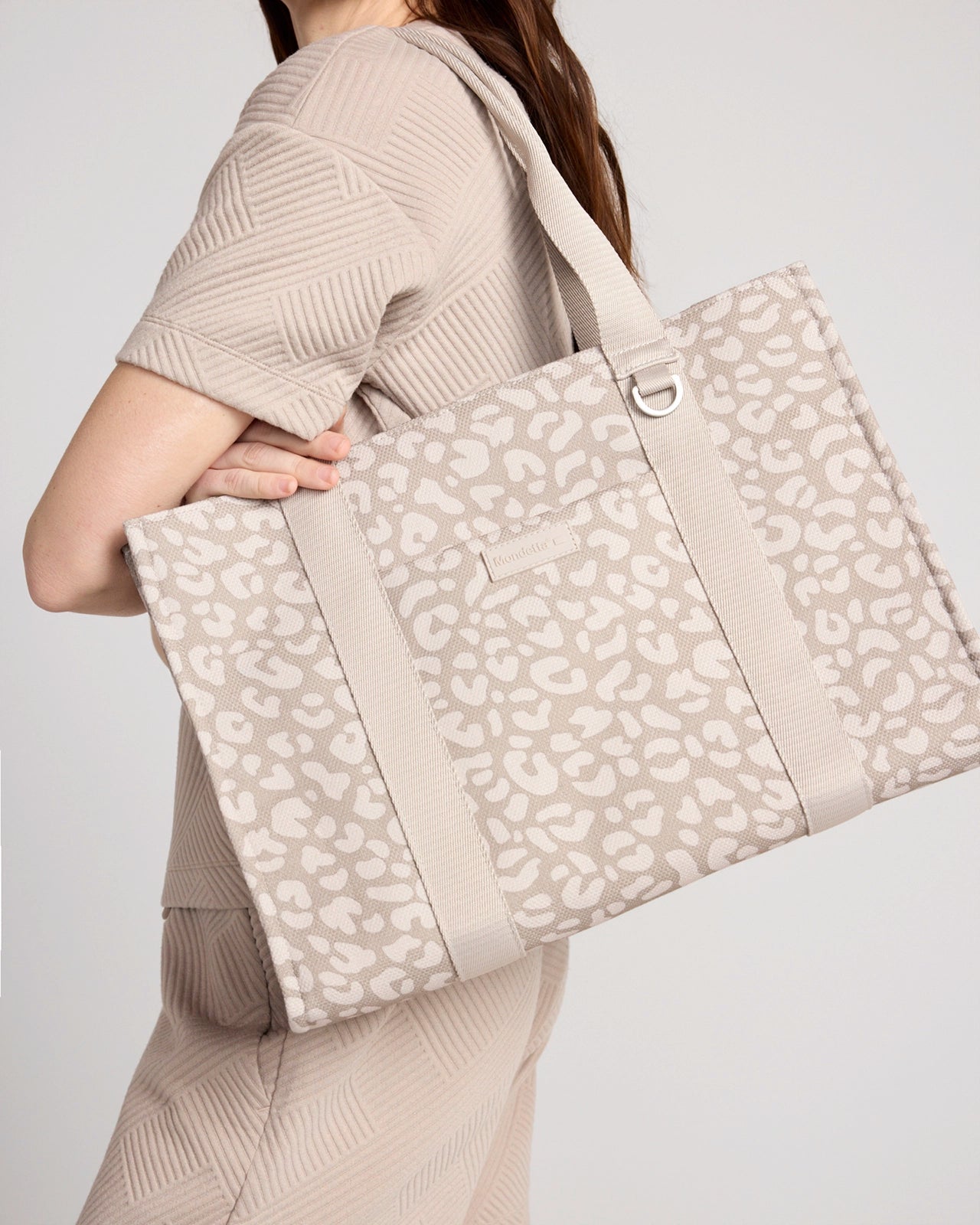 The GRS Certified Recycled Poly Canvas Tote - Print