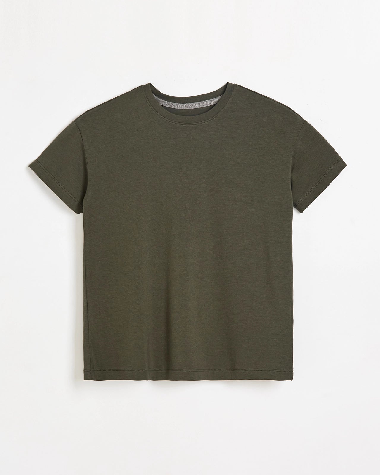 The Kids Active Organic Cotton Basic Tee - Thyme Green