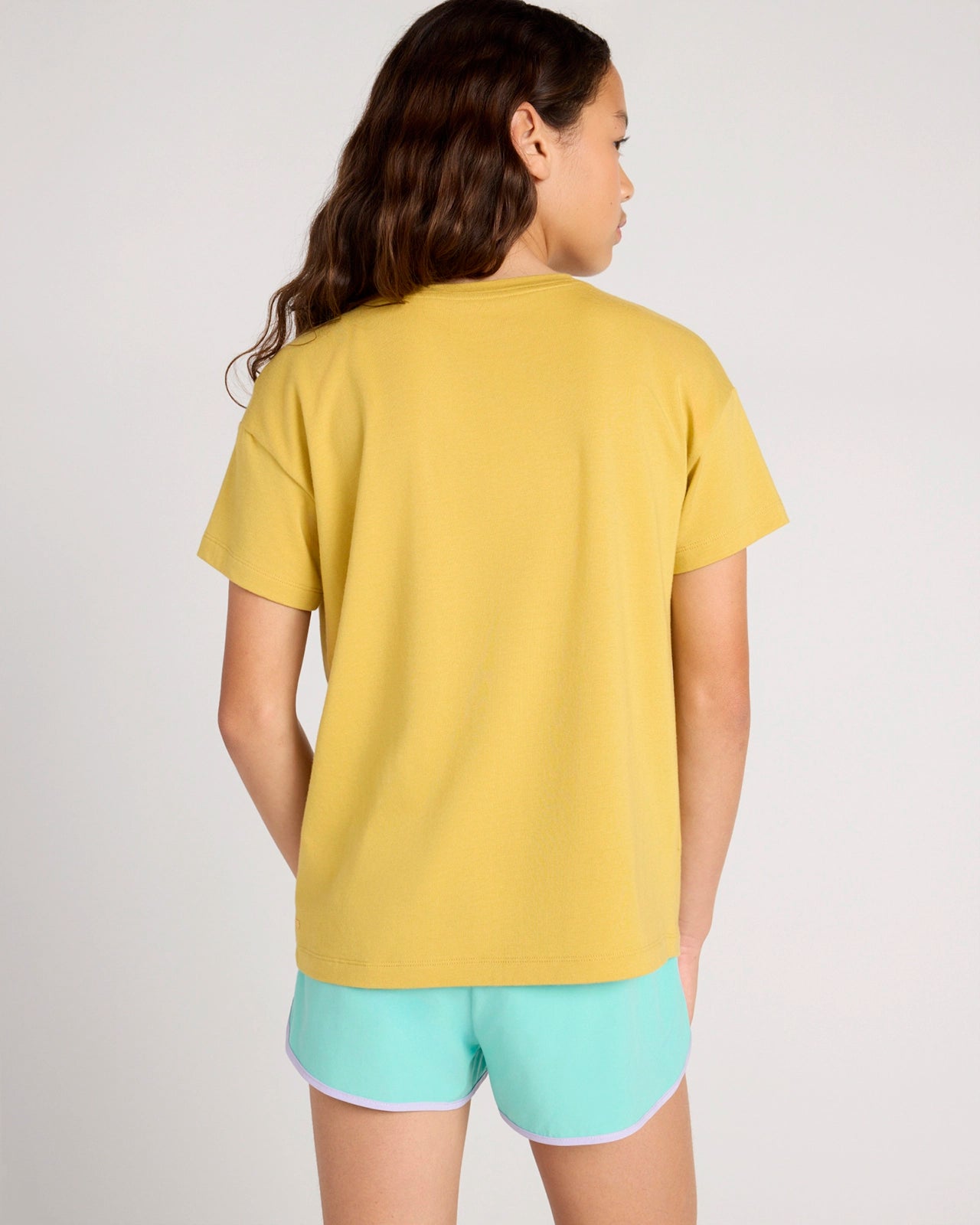 The Active Organic Cotton + TENCEL™ Modal Tee - Sauterne Yellow