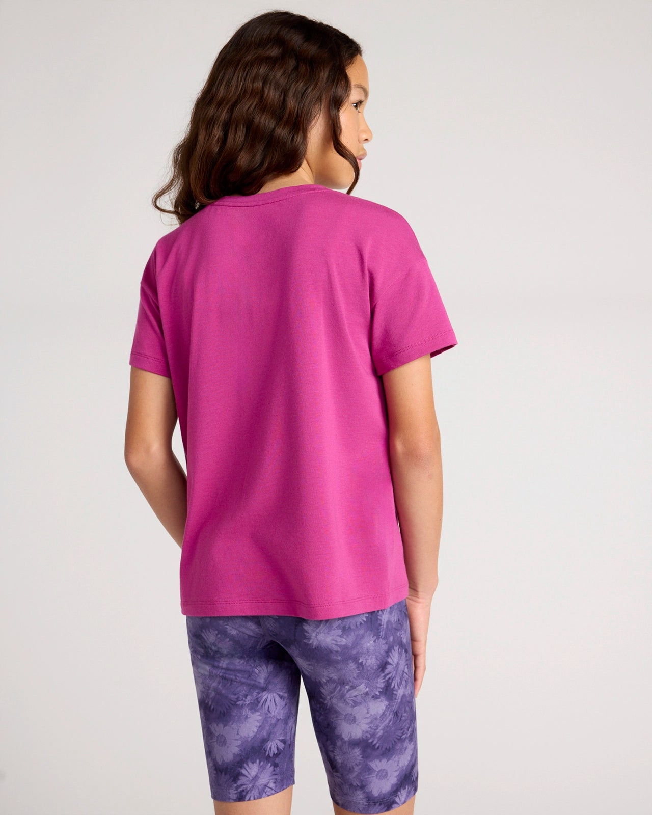 The Active Organic Cotton + TENCEL™ Modal Tee - Baton Rouge Pink