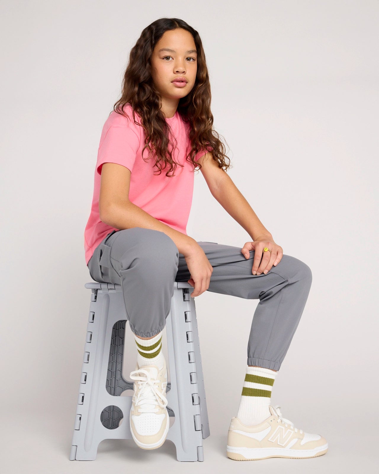 The Active Organic Cotton + TENCEL™ Modal Tee - Bubblegum Pink