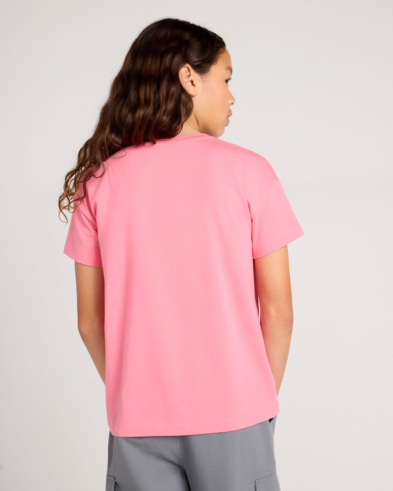 The Active Organic Cotton + TENCEL™ Modal Tee - Bubblegum Pink