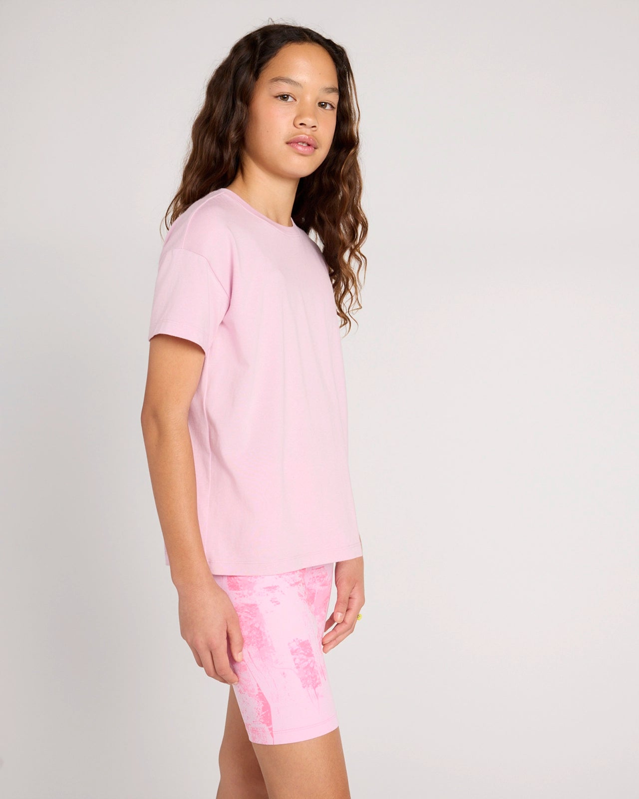 The Active Organic Cotton + TENCEL™ Modal Tee - Fragrant Lilac