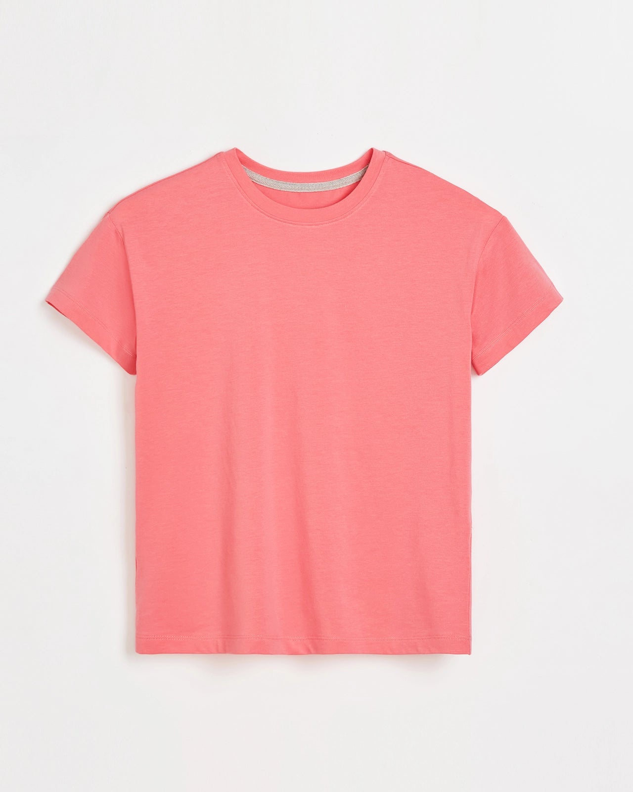 The Kids Active Organic Cotton Basic Tee - Bubblegum Pink