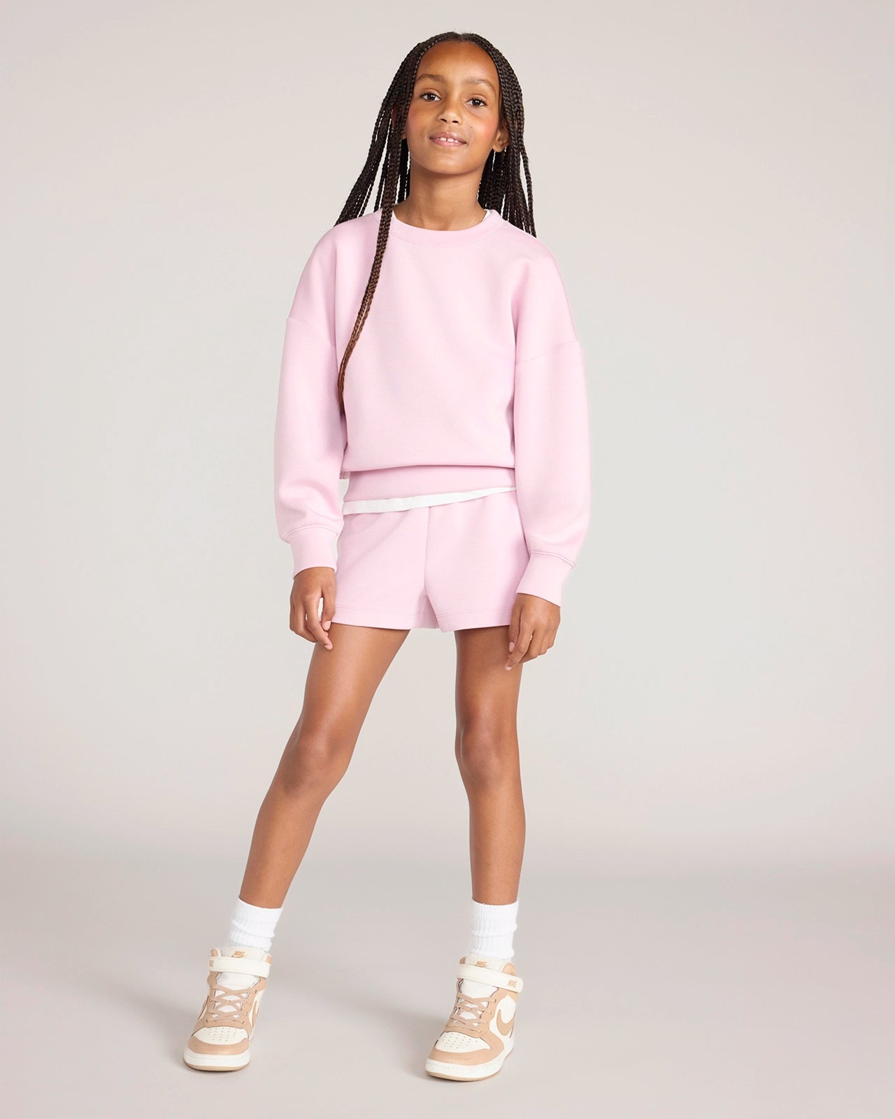 The Soft Luxe Sweatshirt - Fragrant Lilac