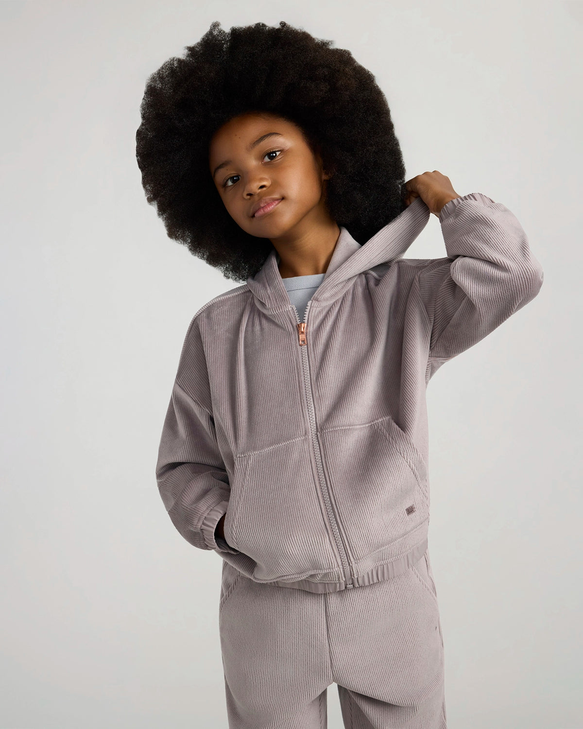 The Soft Luxe Girls’ Corduroy Set
