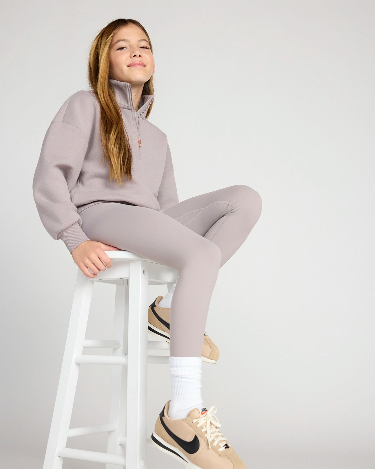 The Kids' Active Buttery-Soft GRS Certified Recycled Nylon Legging