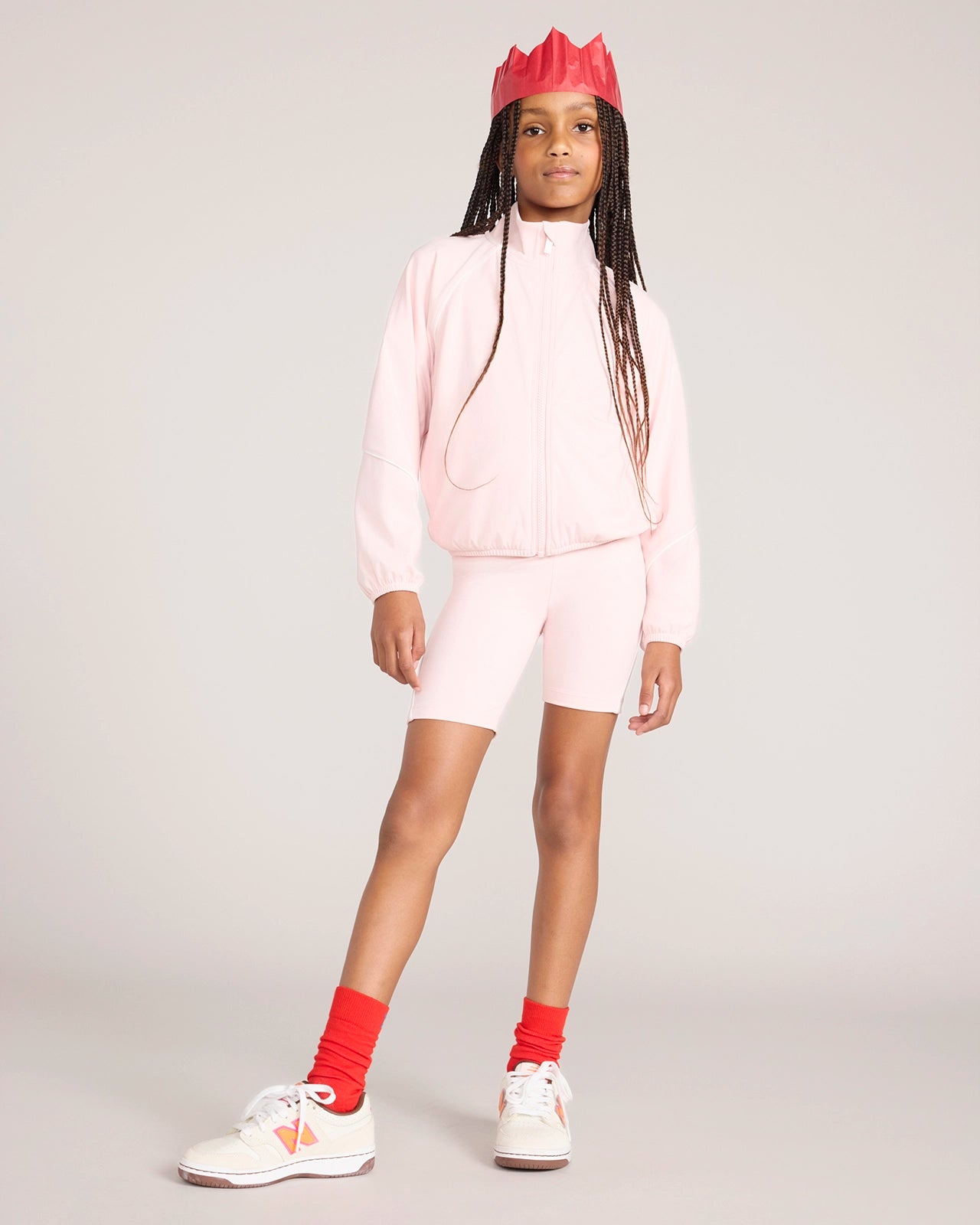 The Active Retro Bike Short - Light Pink