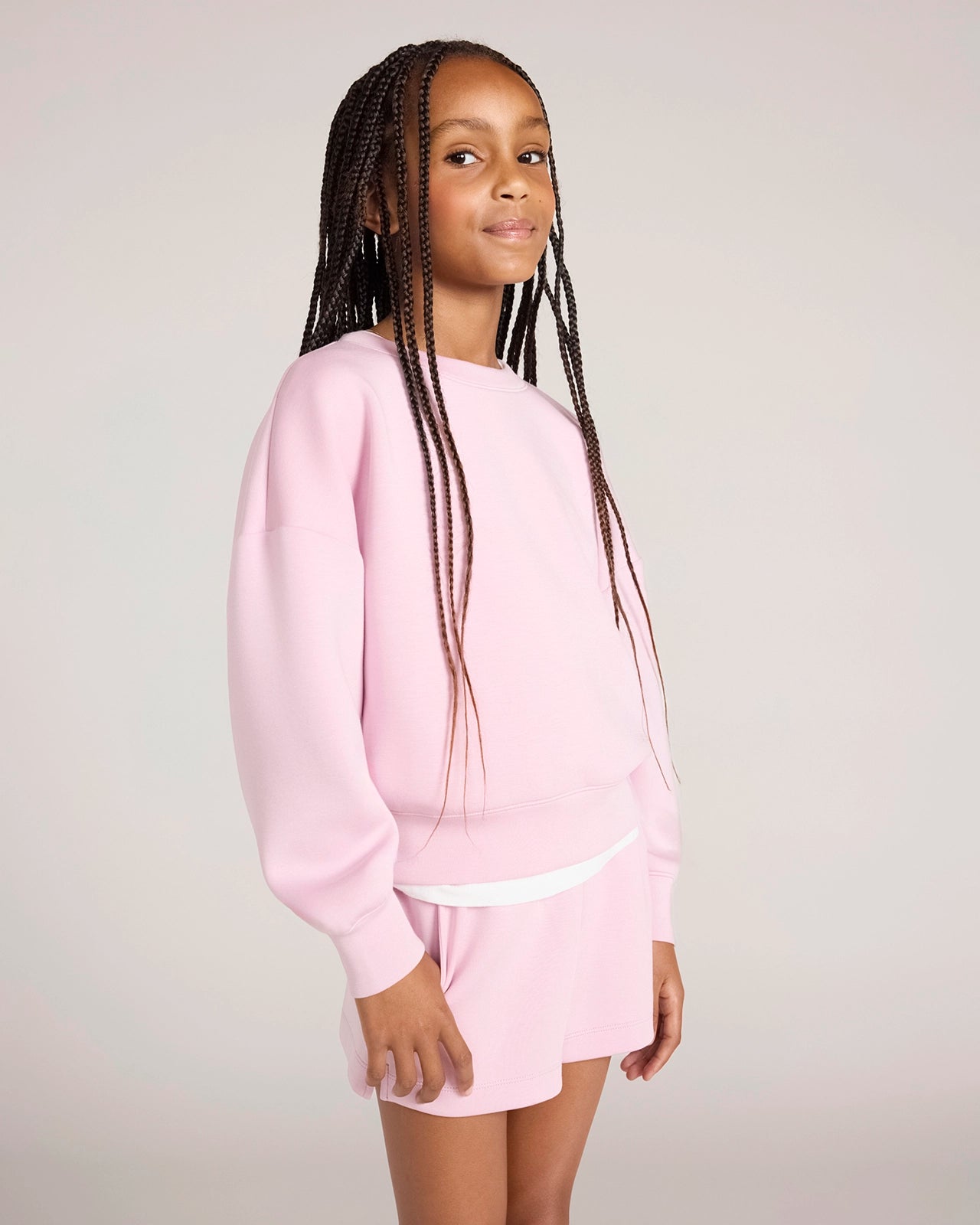 The Soft Luxe Short - Fragrant Lilac