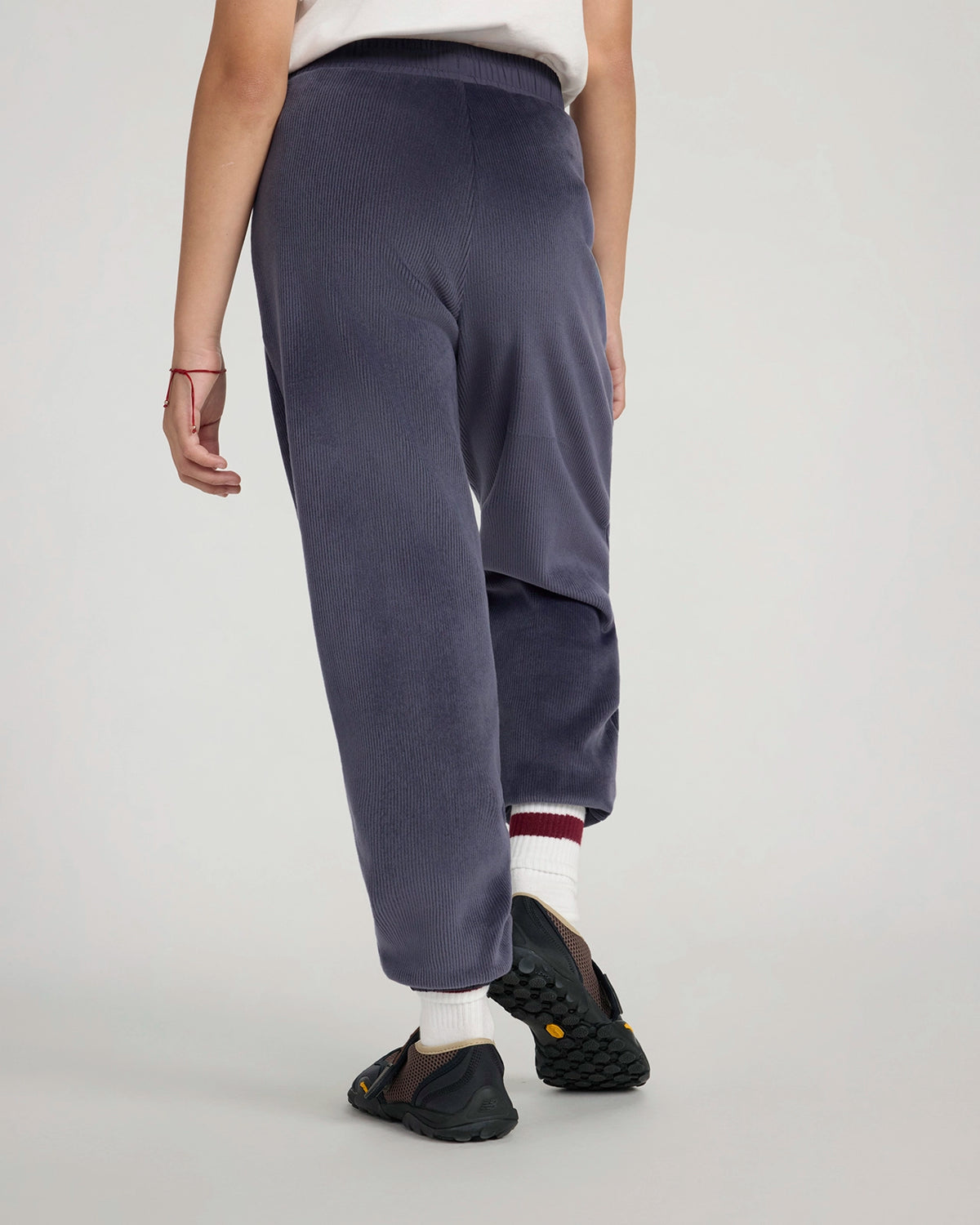 The Soft Luxe Girls’ Cozy Corduroy Jogger - Deep Purple