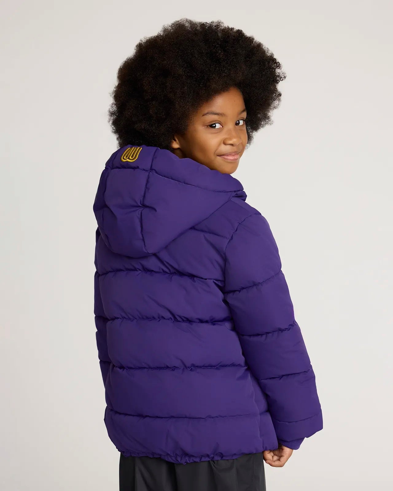 The Kids' Sorona™ Fill GRS Certified Recycled Polyester Puffer Jacket - Purple