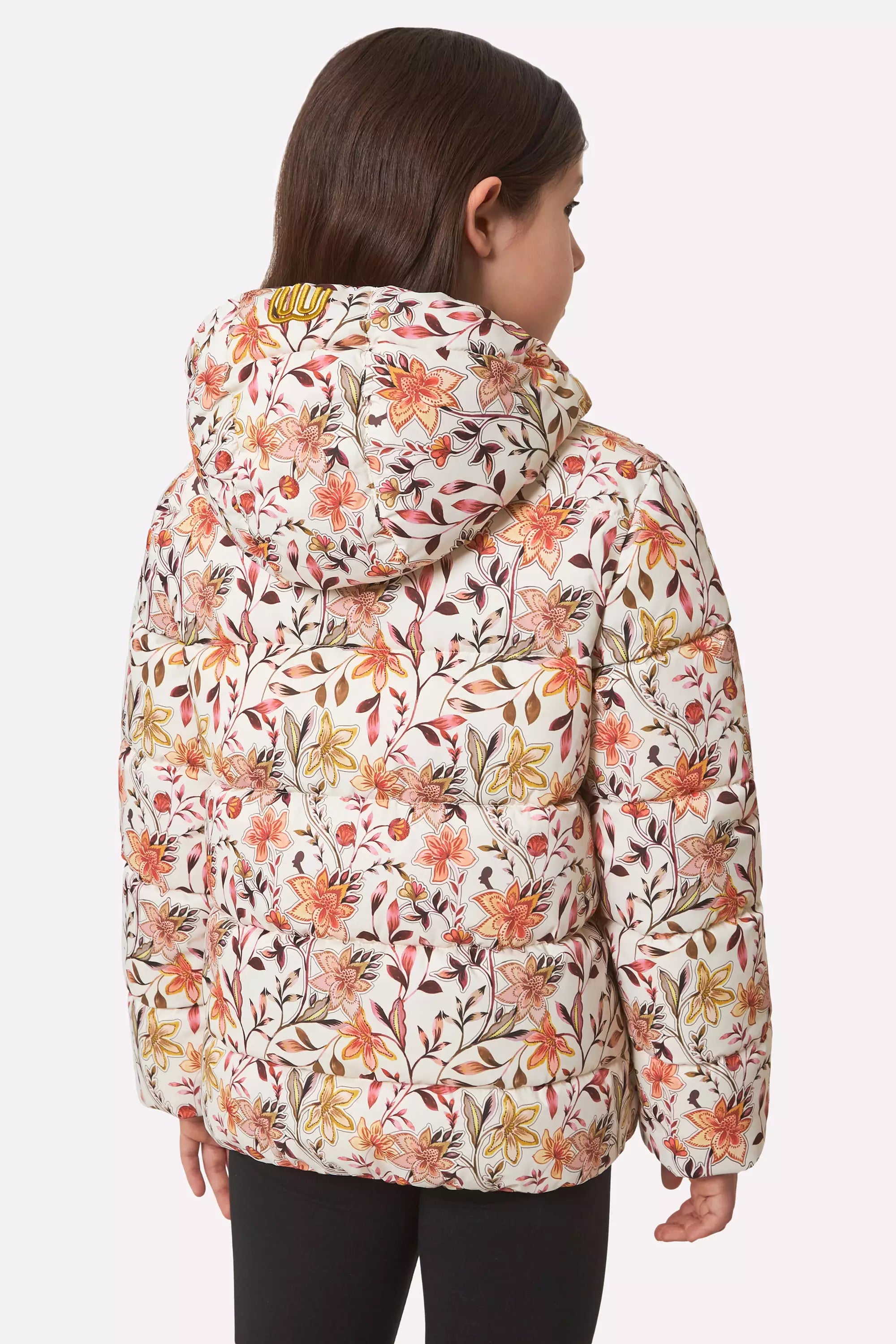 The Kids' Sorona™ Fill GRS Certified Recycled Poly Puffer Jacket - Floral