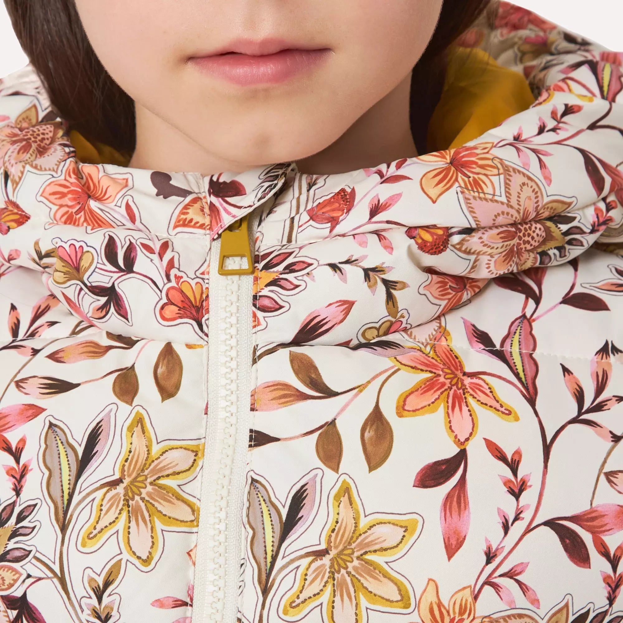 The Kids' Sorona™ Fill GRS Certified Recycled Poly Puffer Jacket - Floral