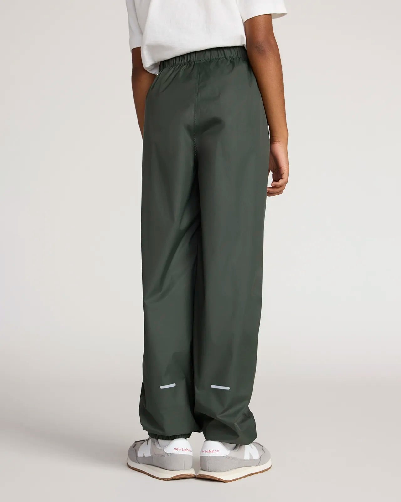 The Kids' Packable GRS Certified Recycled Nylon Splash Pant - Deep Forest
