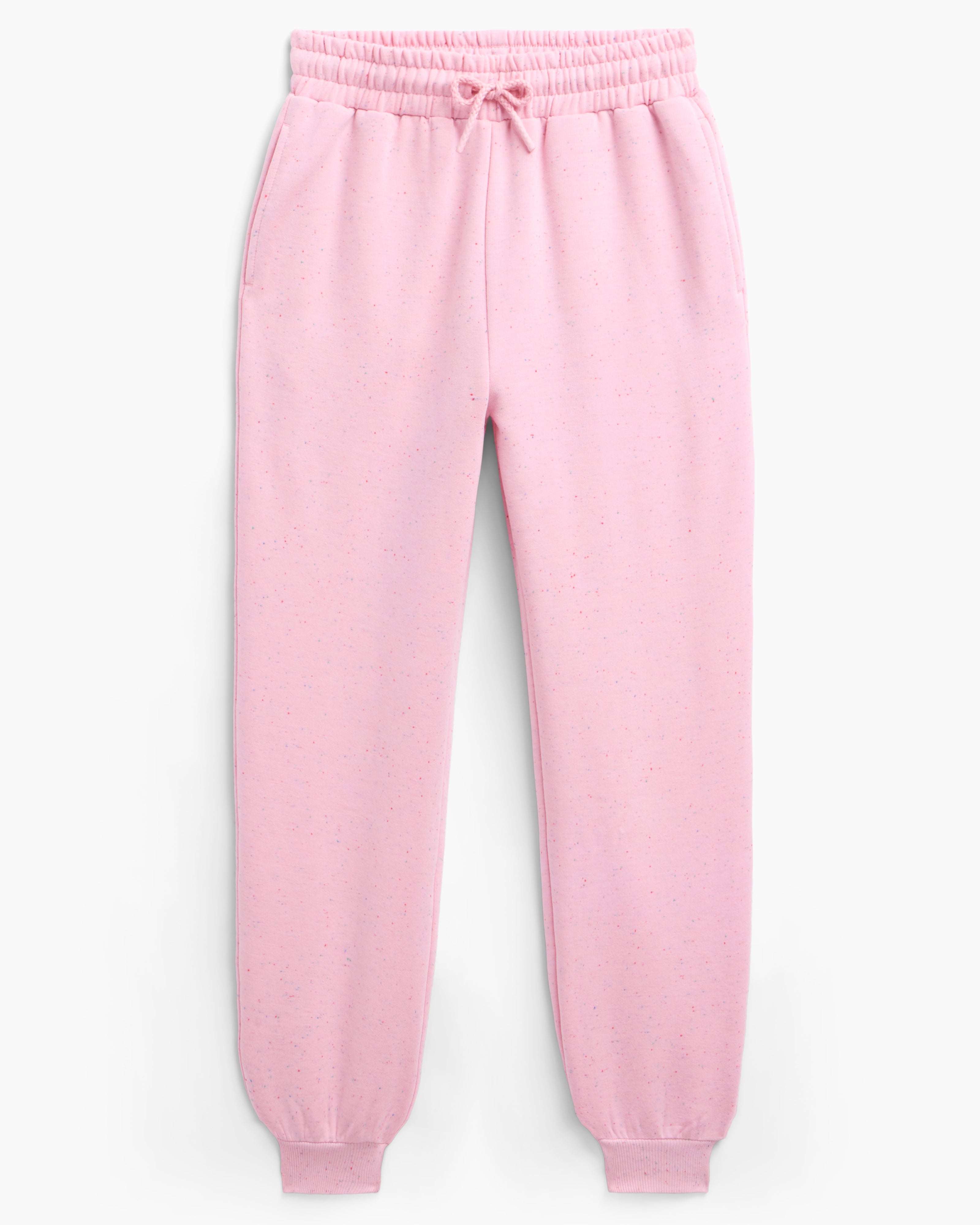 The Kids' Ecovero™ + GRS Certified Recycled Poly Candy Fleece Jogger - Pink