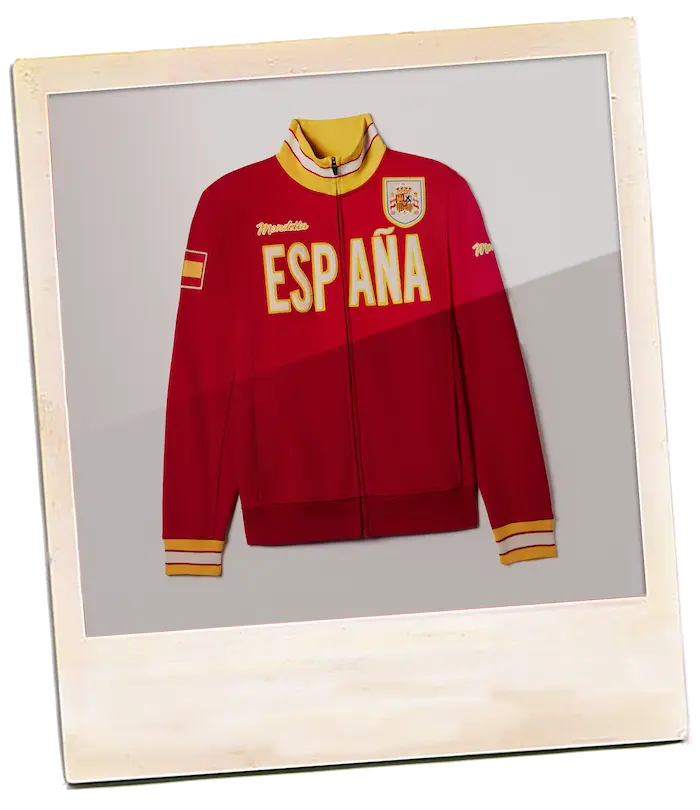 España Pitch Track Jacket Polaroid Photo