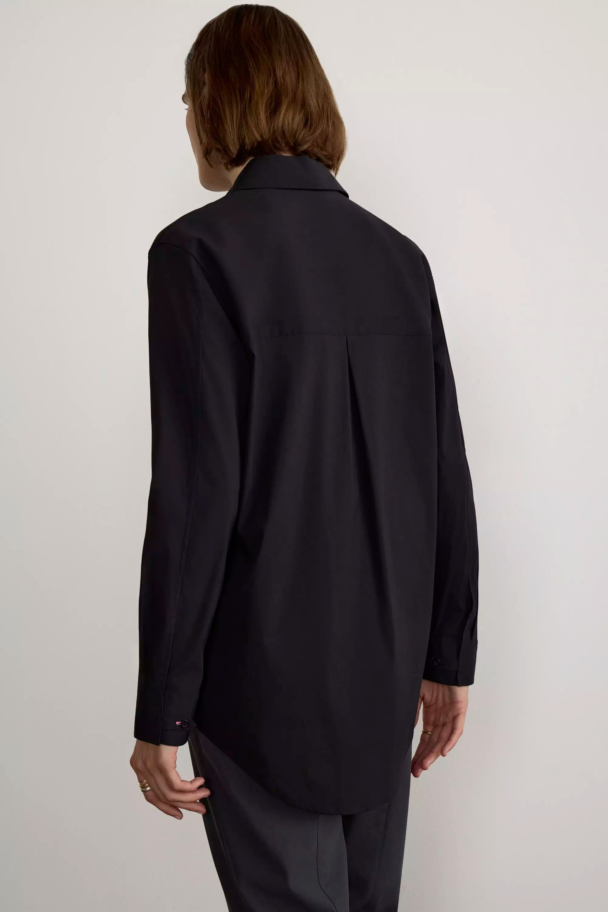 Suitable Oversized Cargo Shirt - Black