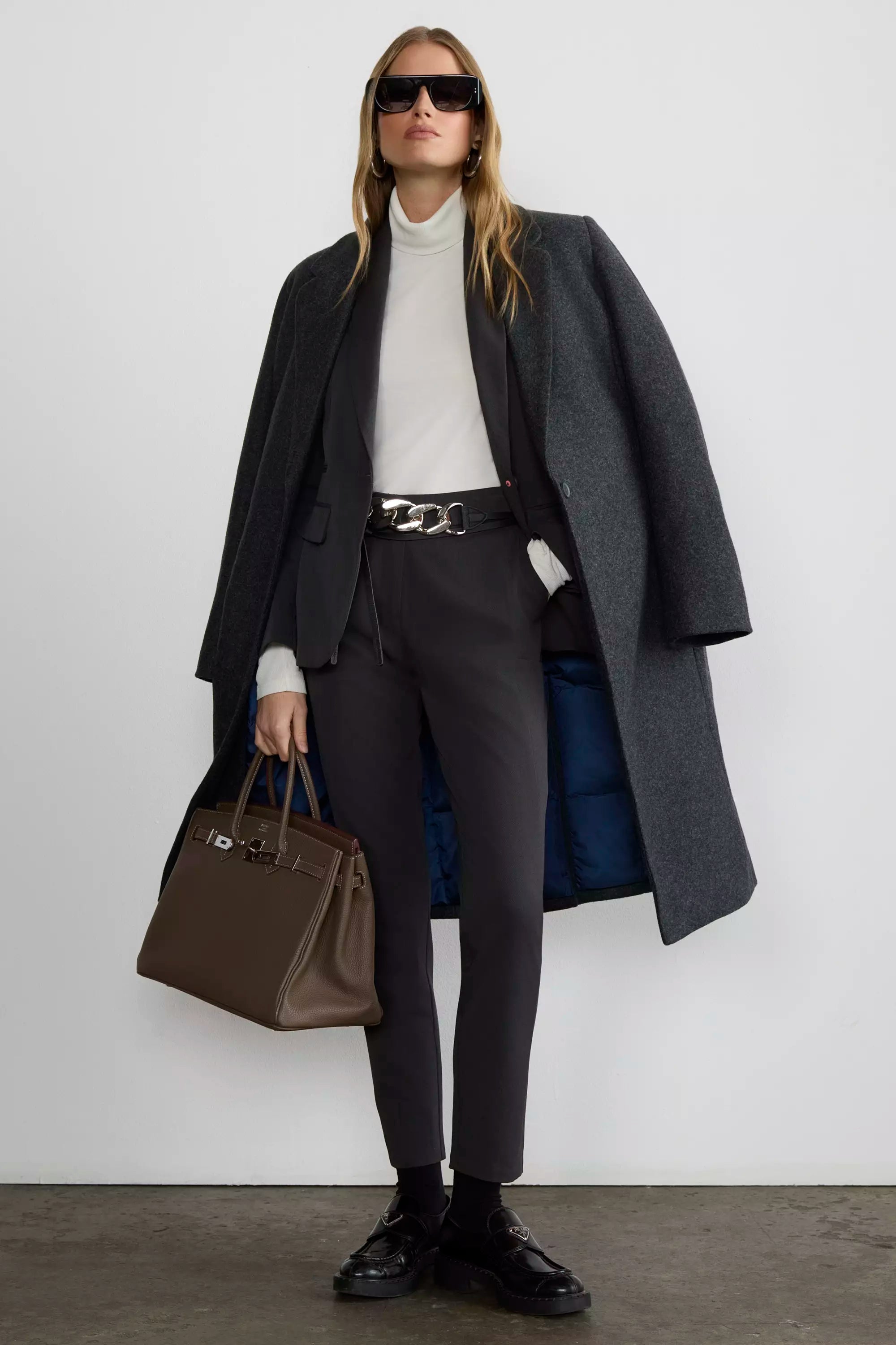 Goal-Getter Overcoat with Removable Hooded Fooler - Htr Charcoal