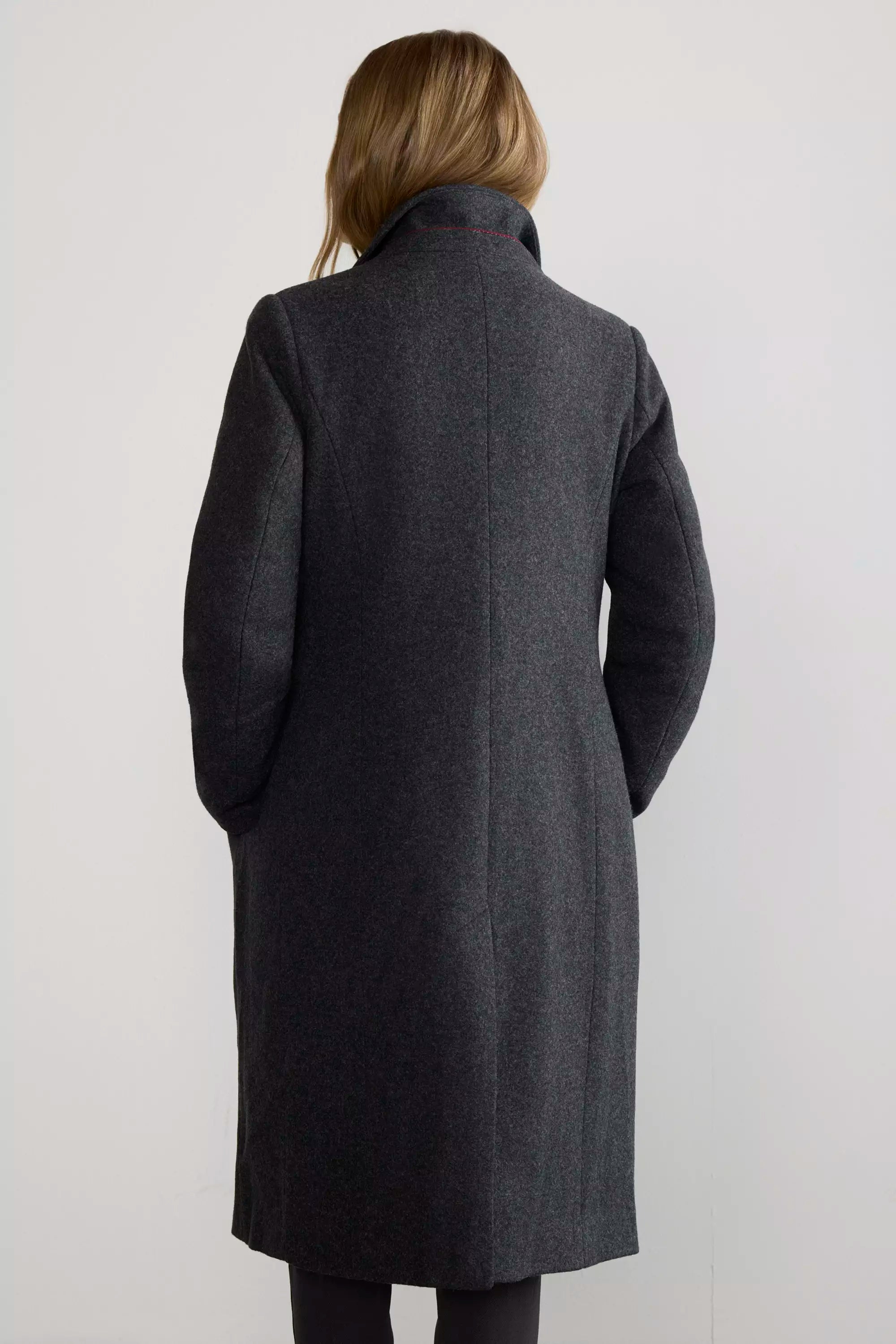 Goal-Getter Overcoat with Removable Hooded Fooler - Htr Charcoal