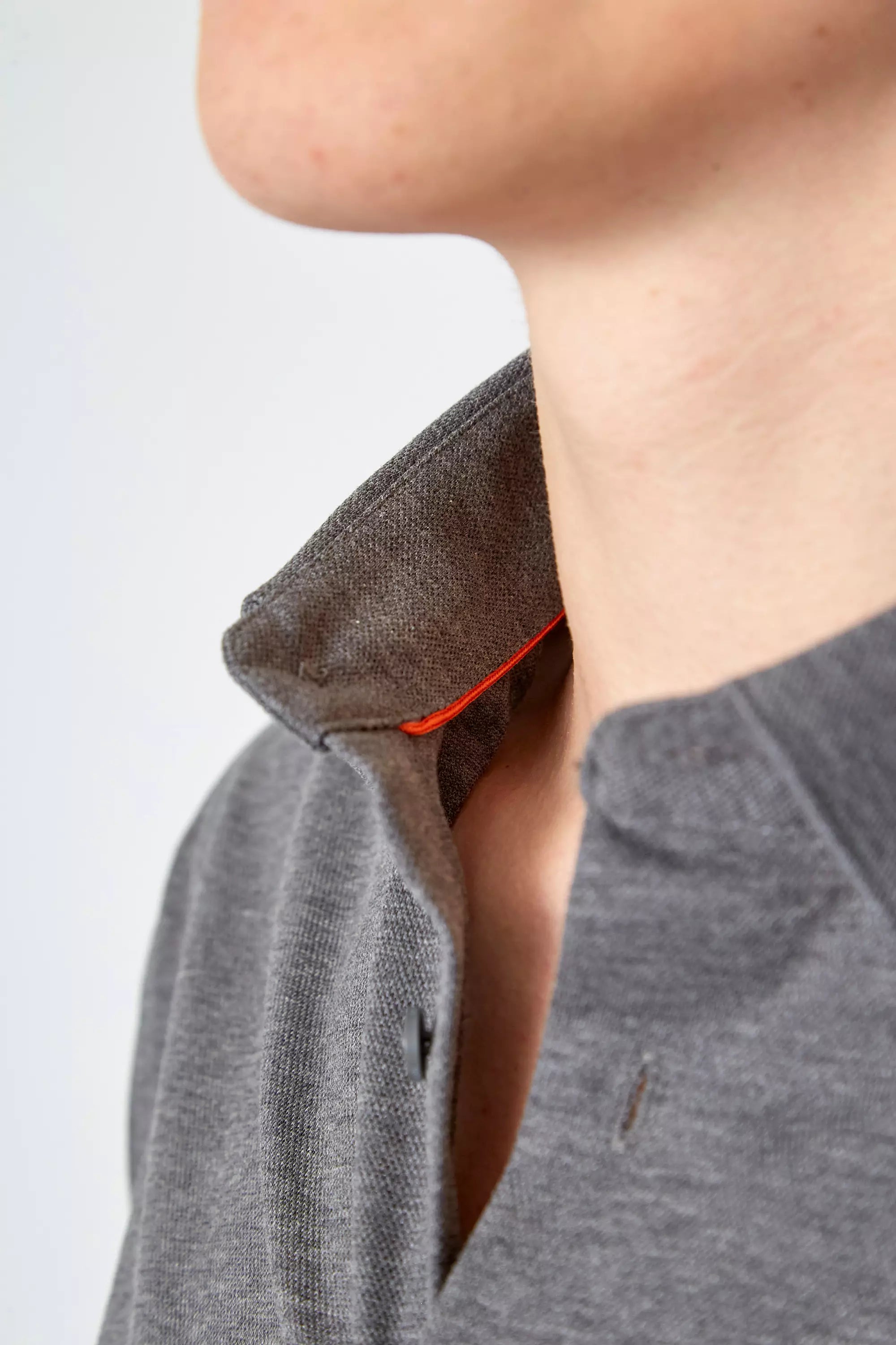 Interview FlexPique Knit Standard-Fit Shirt - Htr Charcoal