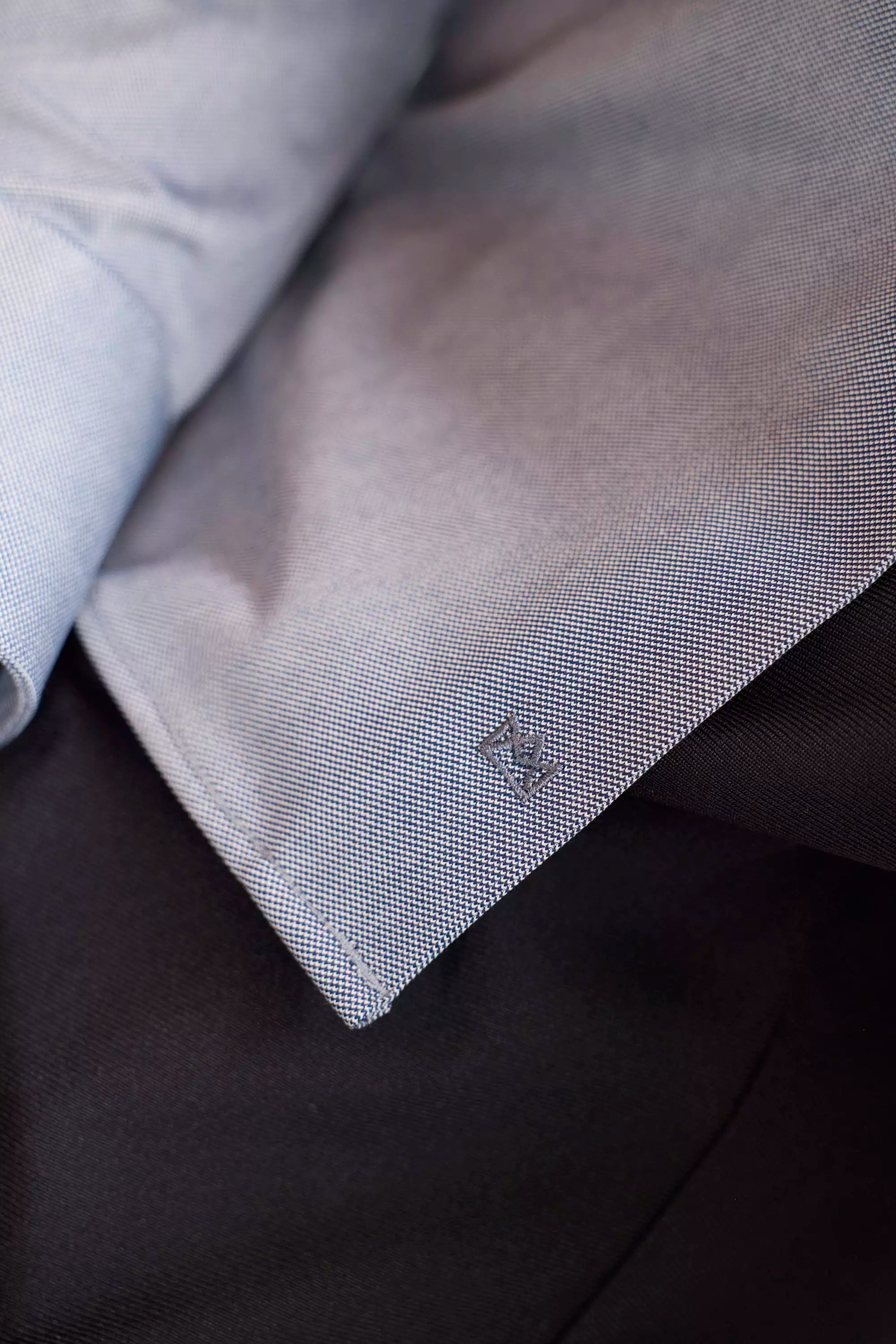 Routine FlexWarp Knit Slim-Fit Shirt - Htr Navy Sky