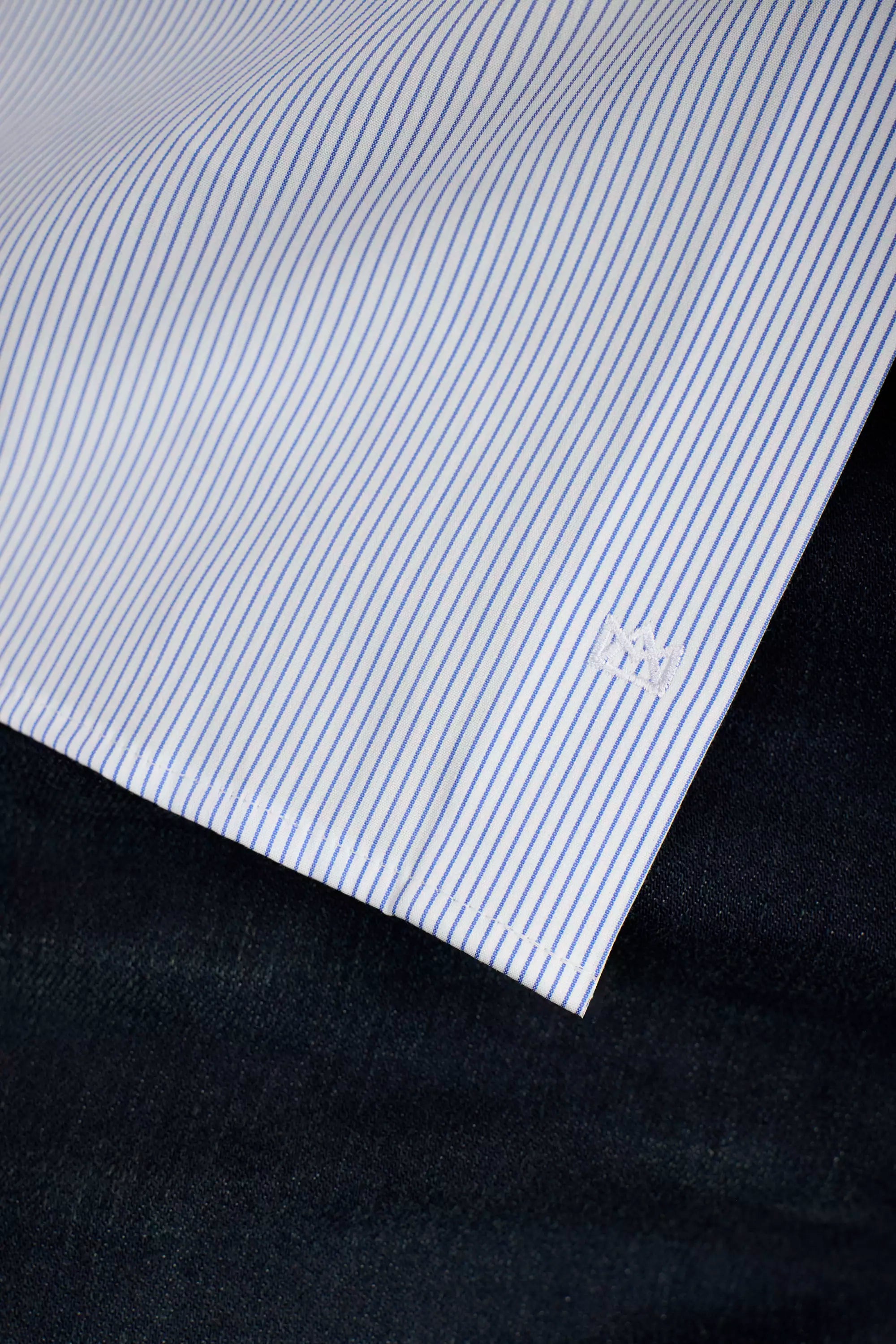 PerformLuxe Cotton Nylon Poplin Slim-Fit Shirt - White