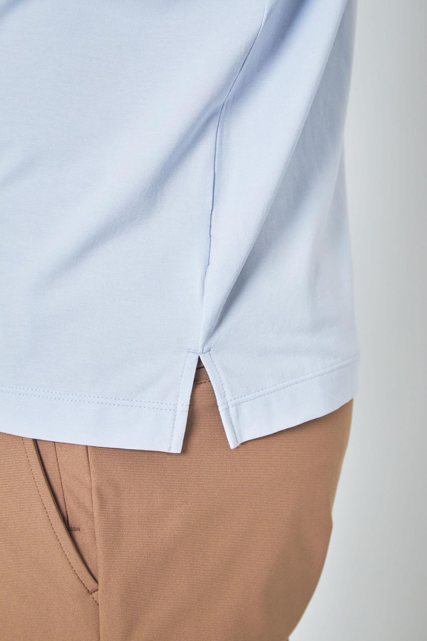 Resonate Long Sleeve Polo - Halogen Blue