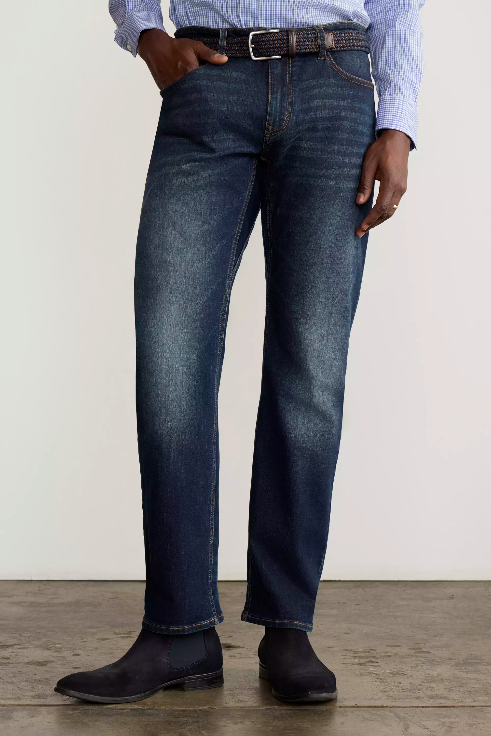 PerformFit Navigate Slim Medium Wash Jeans - Medium Wash