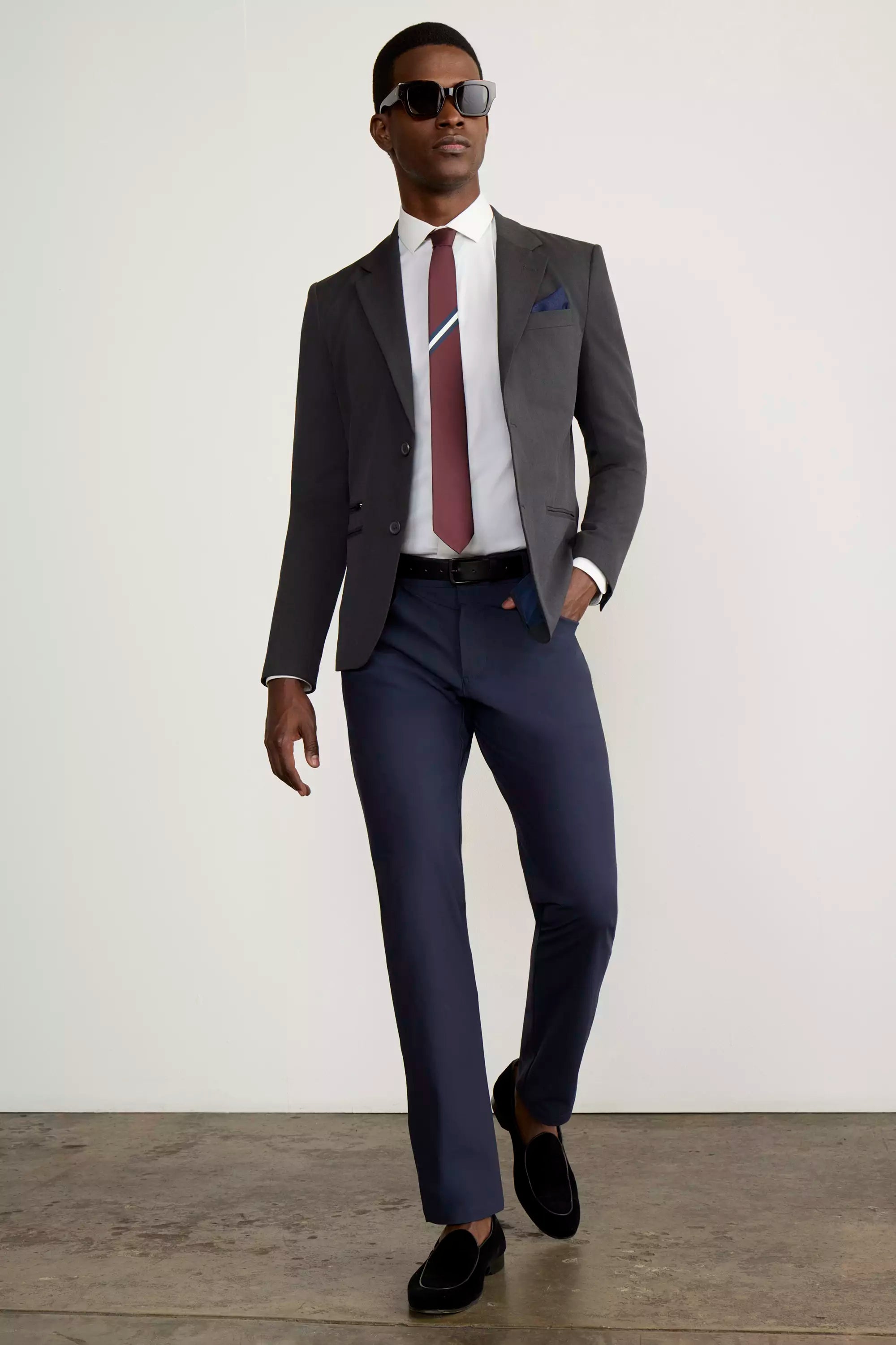 Limitless Denim-Look Slim Pant - After Midnight