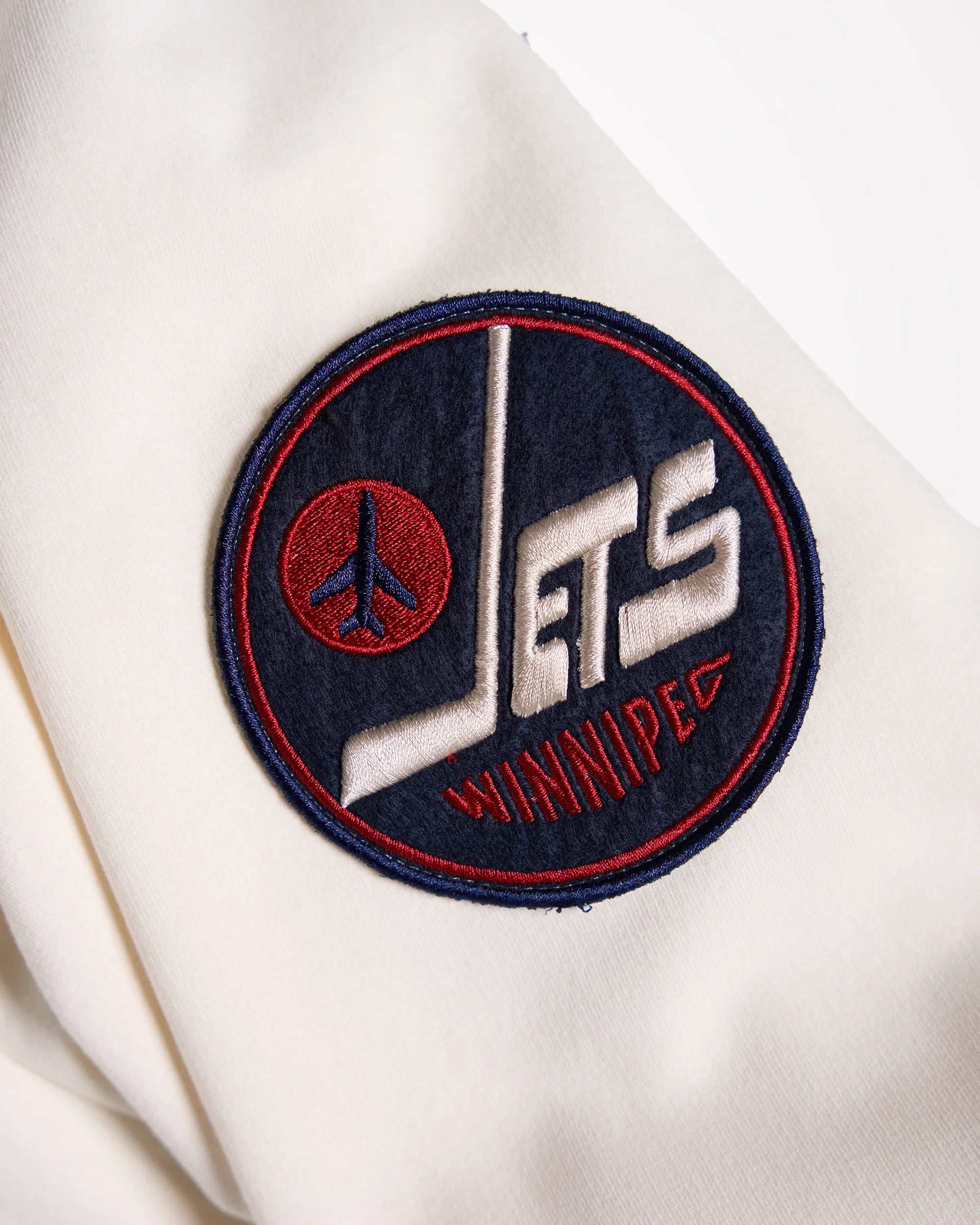 The Jets Northlight Hoodie - Light Cream