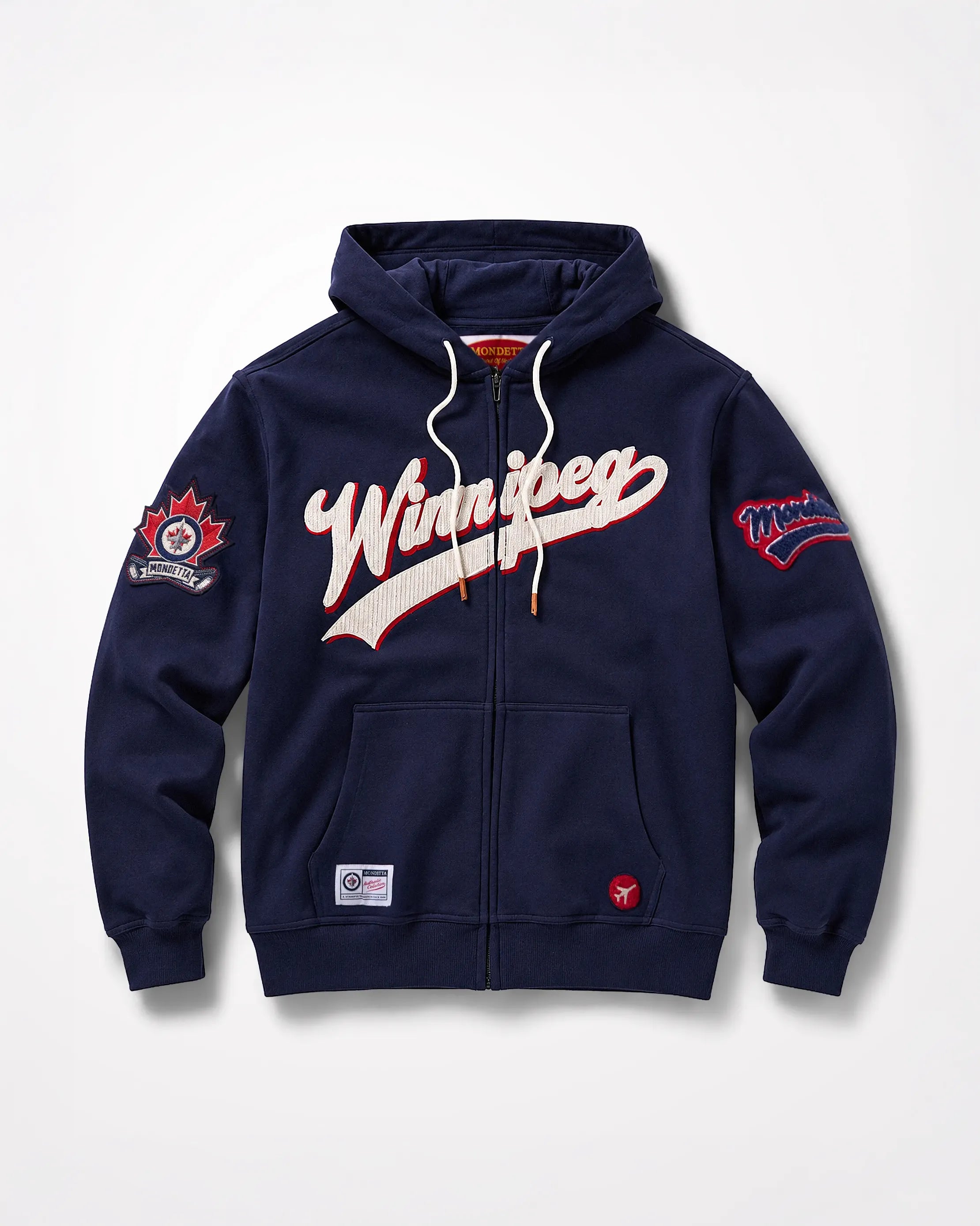The Jets Overtime Heritage Hoodie - Navy