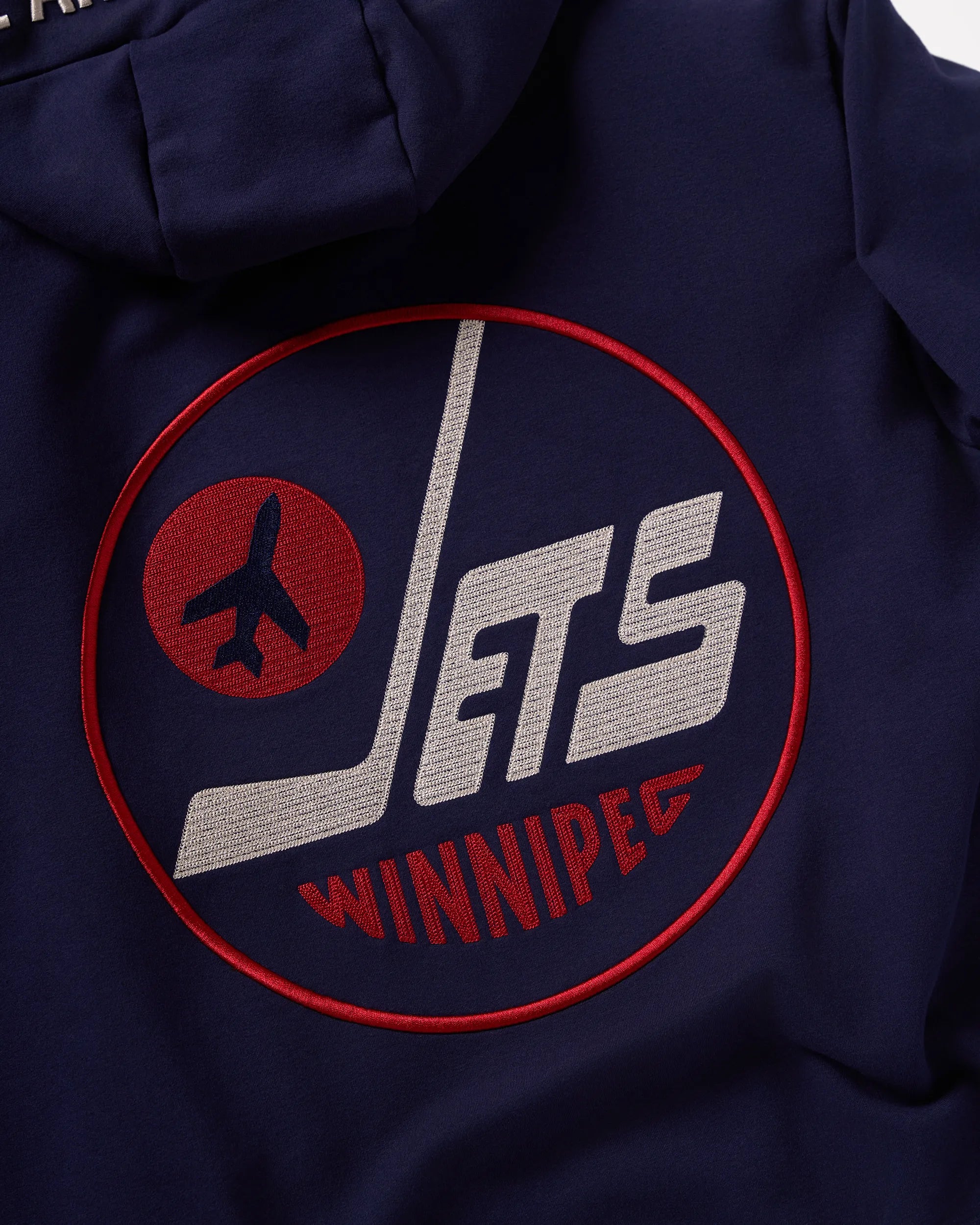 The Jets Overtime Heritage Hoodie - Navy